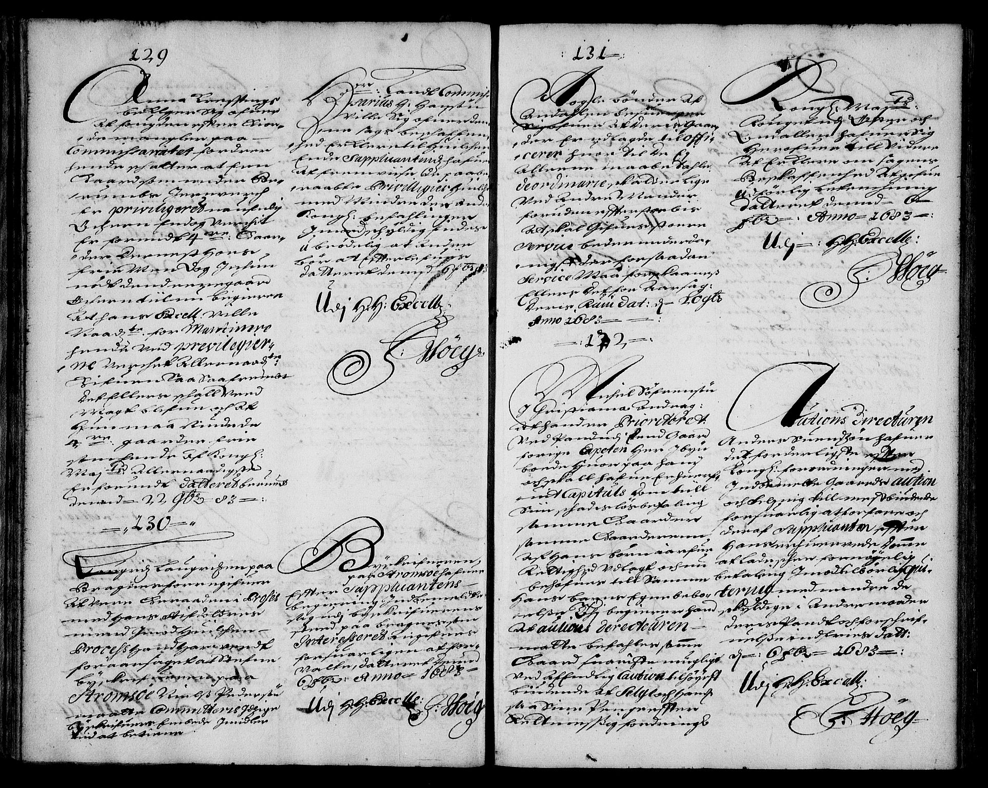 Stattholderembetet 1572-1771, AV/RA-EA-2870/Ae/L0001: Supplikasjons- og resolusjonsprotokoll, 1683-1684