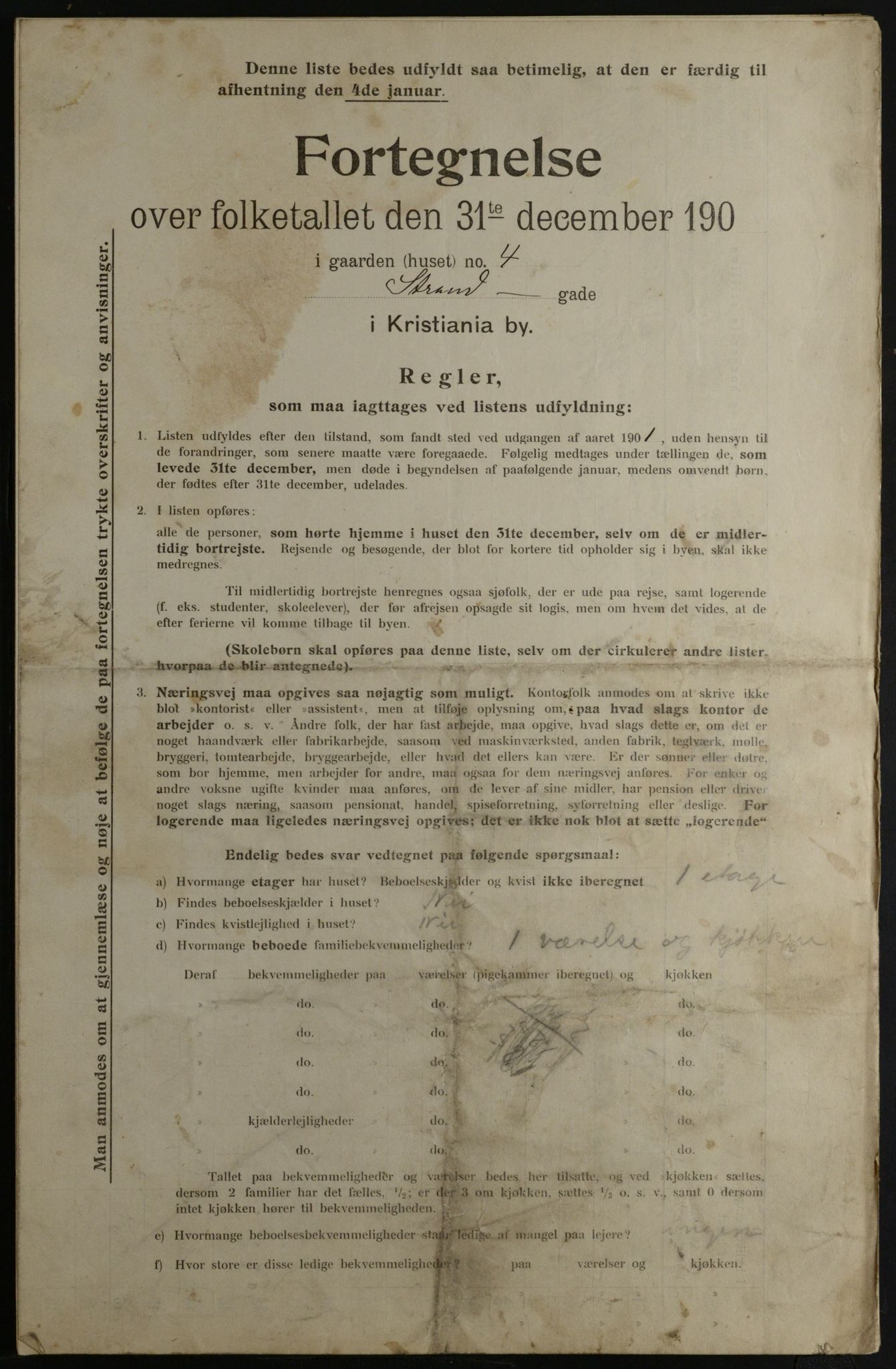 OBA, Kommunal folketelling 31.12.1901 for Kristiania kjøpstad, 1901, s. 15961