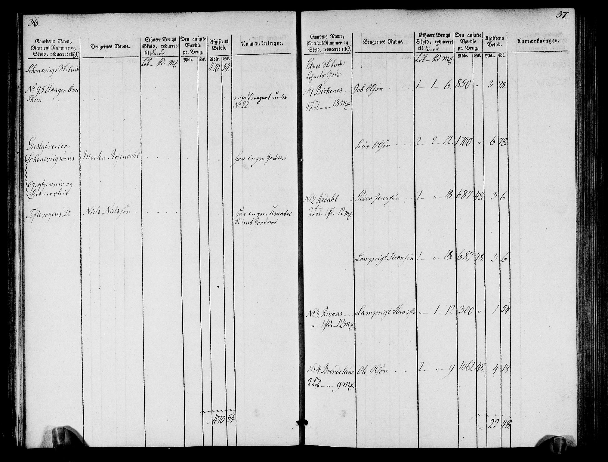 Rentekammeret inntil 1814, Realistisk ordnet avdeling, RA/EA-4070/N/Ne/Nea/L0109: Sunnhordland og Hardanger fogderi. Oppebørselsregister, 1803-1804, s. 21