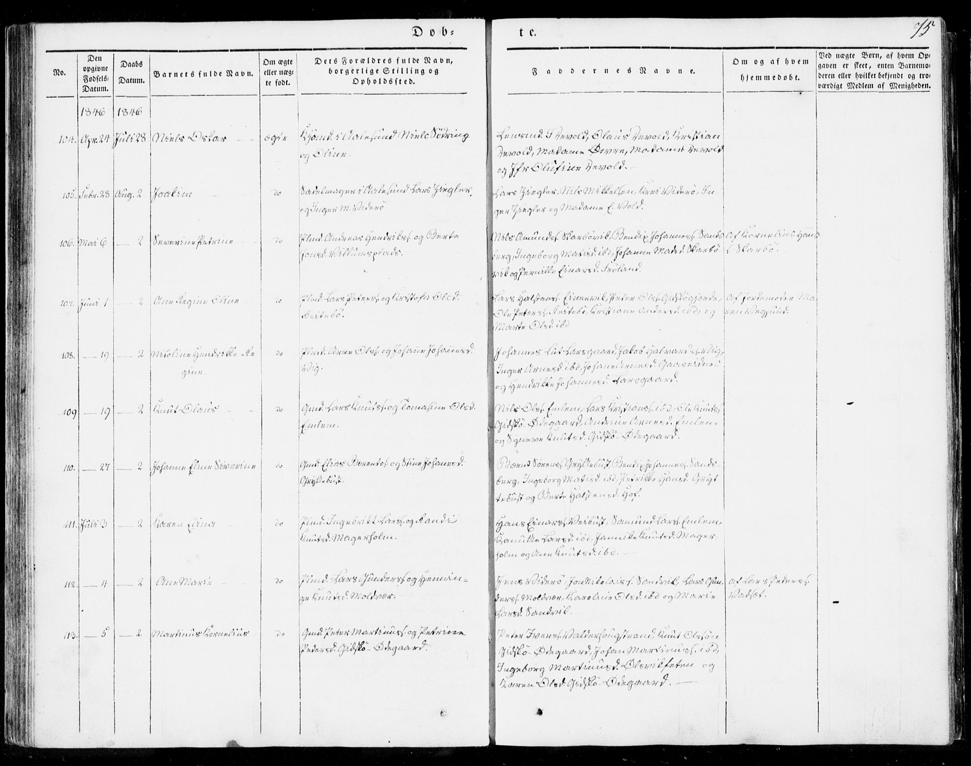 Ministerialprotokoller, klokkerbøker og fødselsregistre - Møre og Romsdal, AV/SAT-A-1454/528/L0396: Ministerialbok nr. 528A07, 1839-1847, s. 75