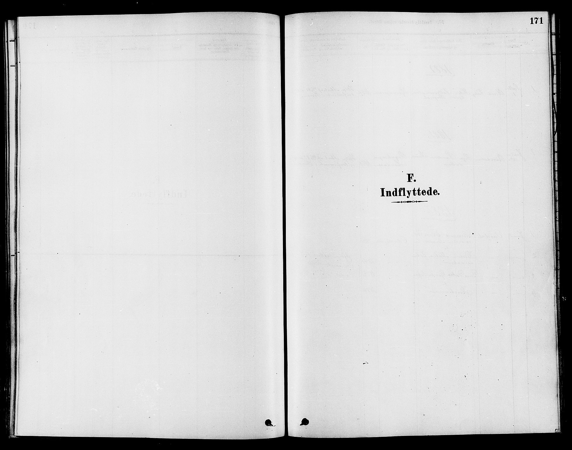 Søndre Land prestekontor, SAH/PREST-122/K/L0002: Ministerialbok nr. 2, 1878-1894, s. 171