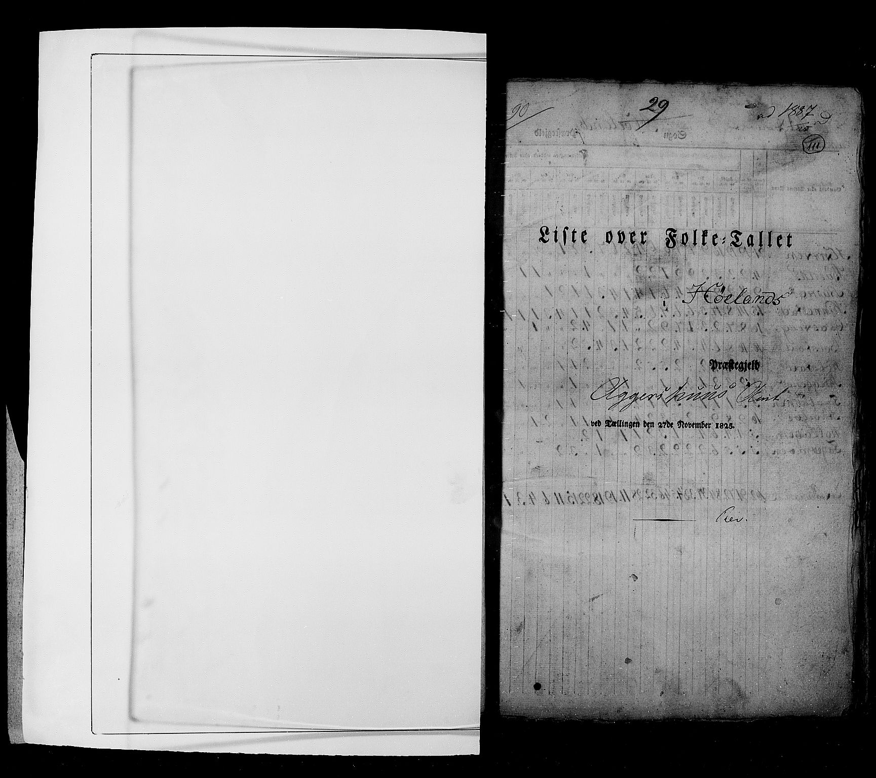 RA, Folketellingen 1825, bind 4: Akershus amt, 1825, s. 111