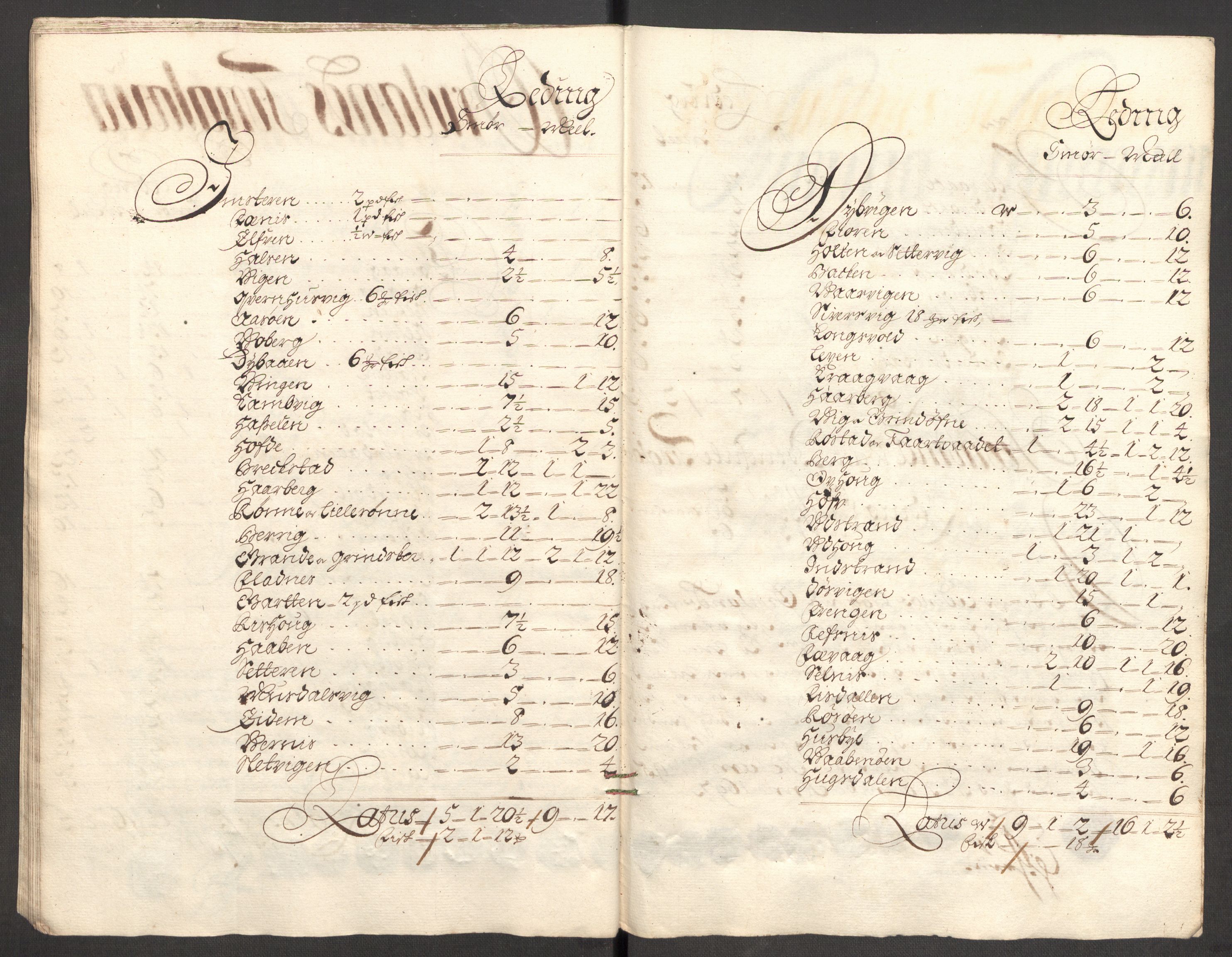 Rentekammeret inntil 1814, Reviderte regnskaper, Fogderegnskap, RA/EA-4092/R57/L3852: Fogderegnskap Fosen, 1697, s. 34