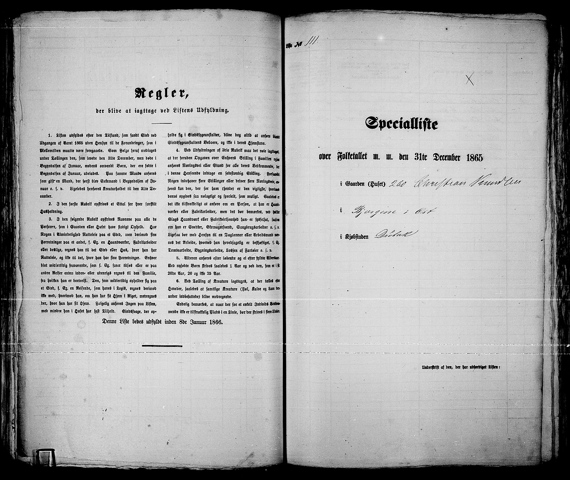 RA, Folketelling 1865 for 0203B Drøbak prestegjeld, Drøbak kjøpstad, 1865, s. 226