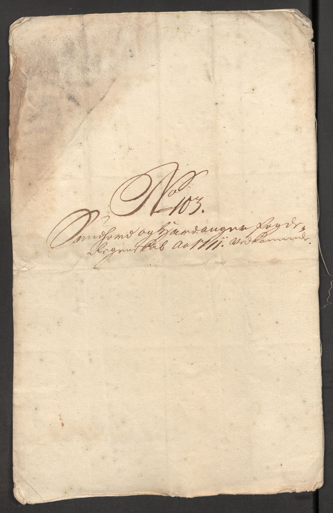 Rentekammeret inntil 1814, Reviderte regnskaper, Fogderegnskap, RA/EA-4092/R48/L2987: Fogderegnskap Sunnhordland og Hardanger, 1711, s. 361