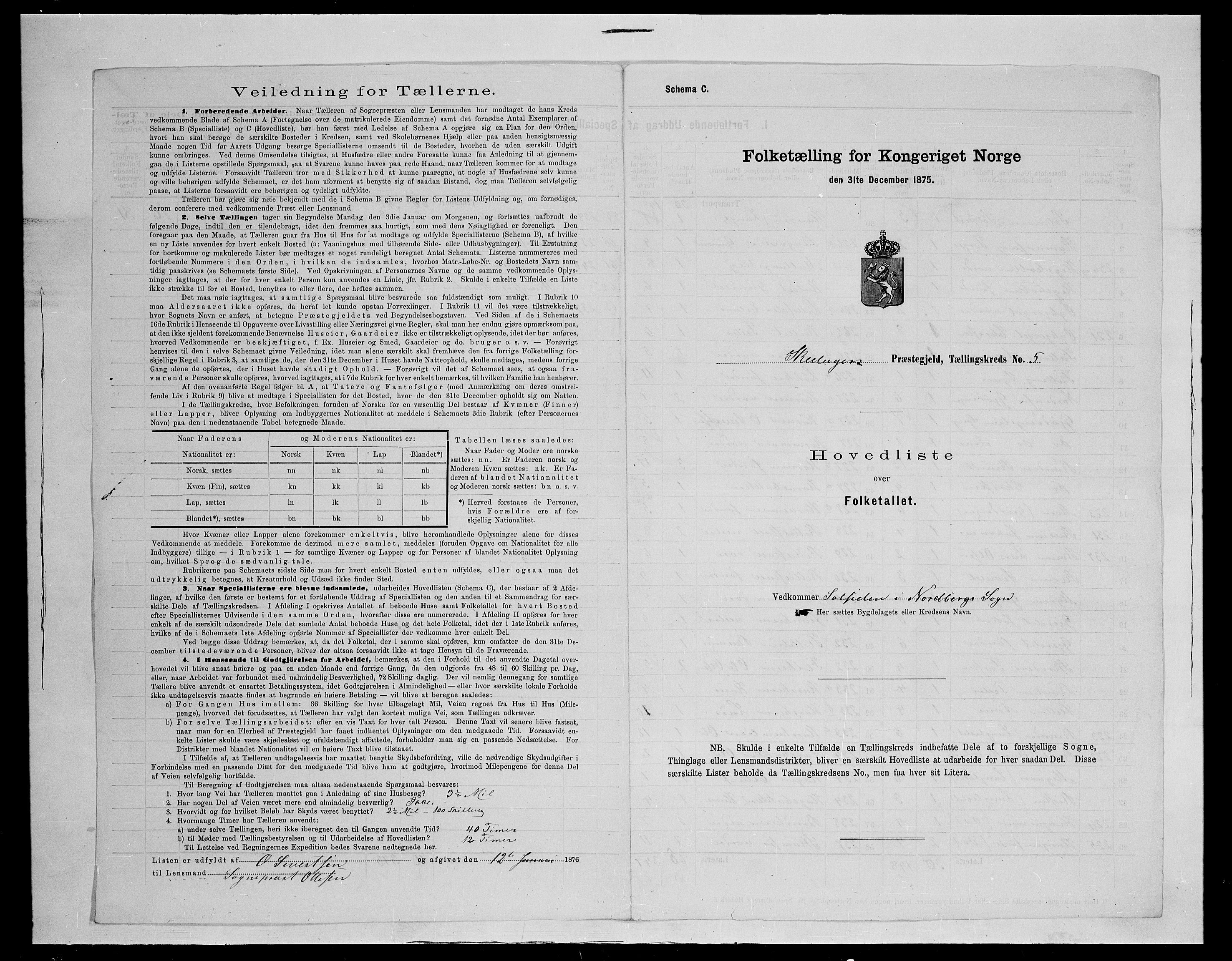 SAH, Folketelling 1875 for 0513P Skjåk prestegjeld, 1875, s. 25