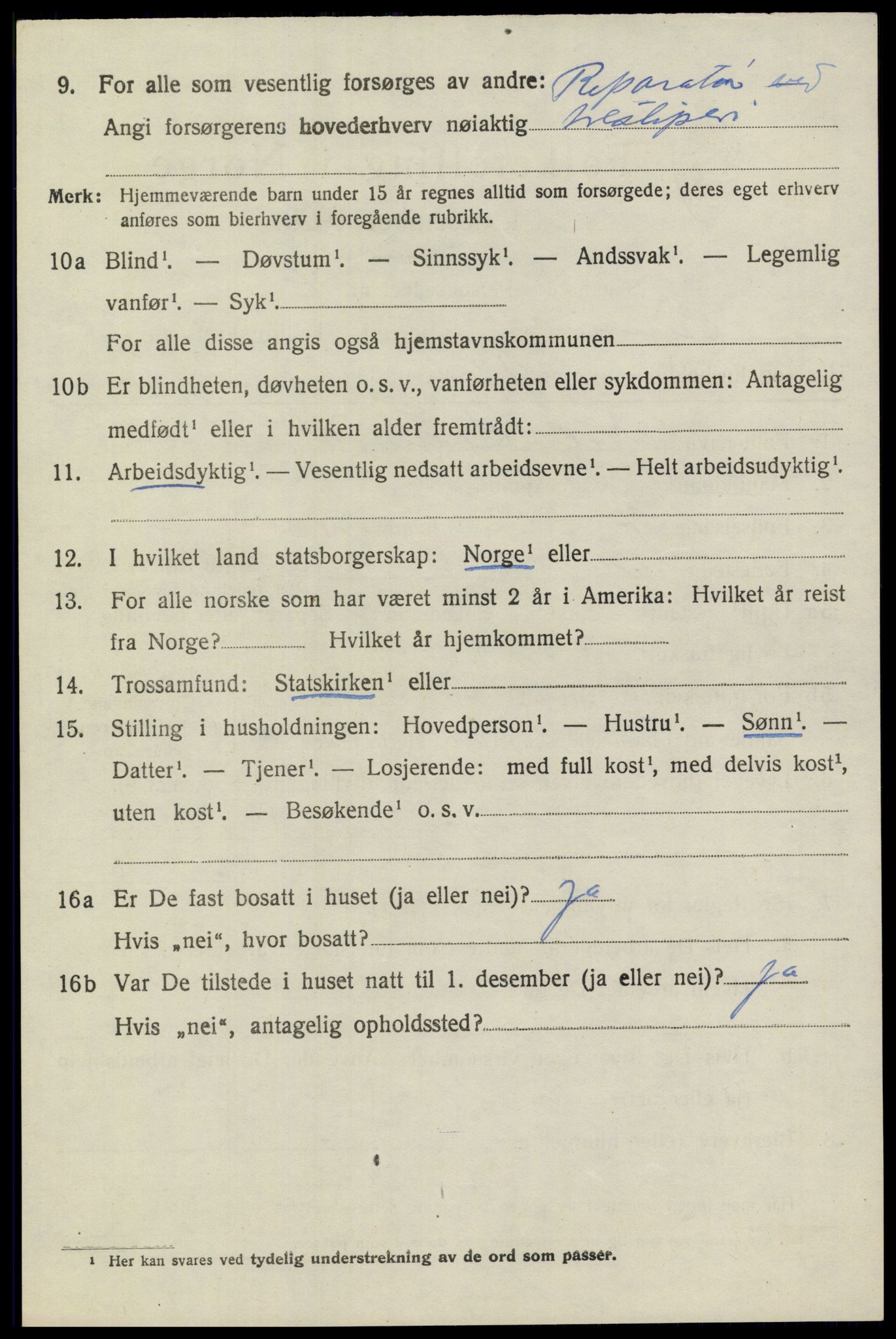SAKO, Folketelling 1920 for 0816 Sannidal herred, 1920, s. 2176