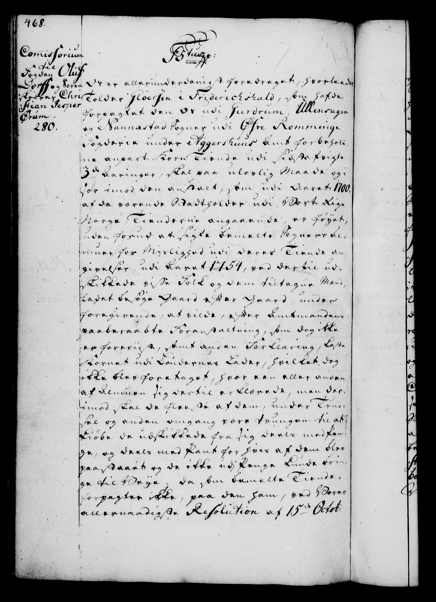 Rentekammeret, Kammerkanselliet, RA/EA-3111/G/Gg/Gga/L0006: Norsk ekspedisjonsprotokoll med register (merket RK 53.6), 1749-1759, s. 468