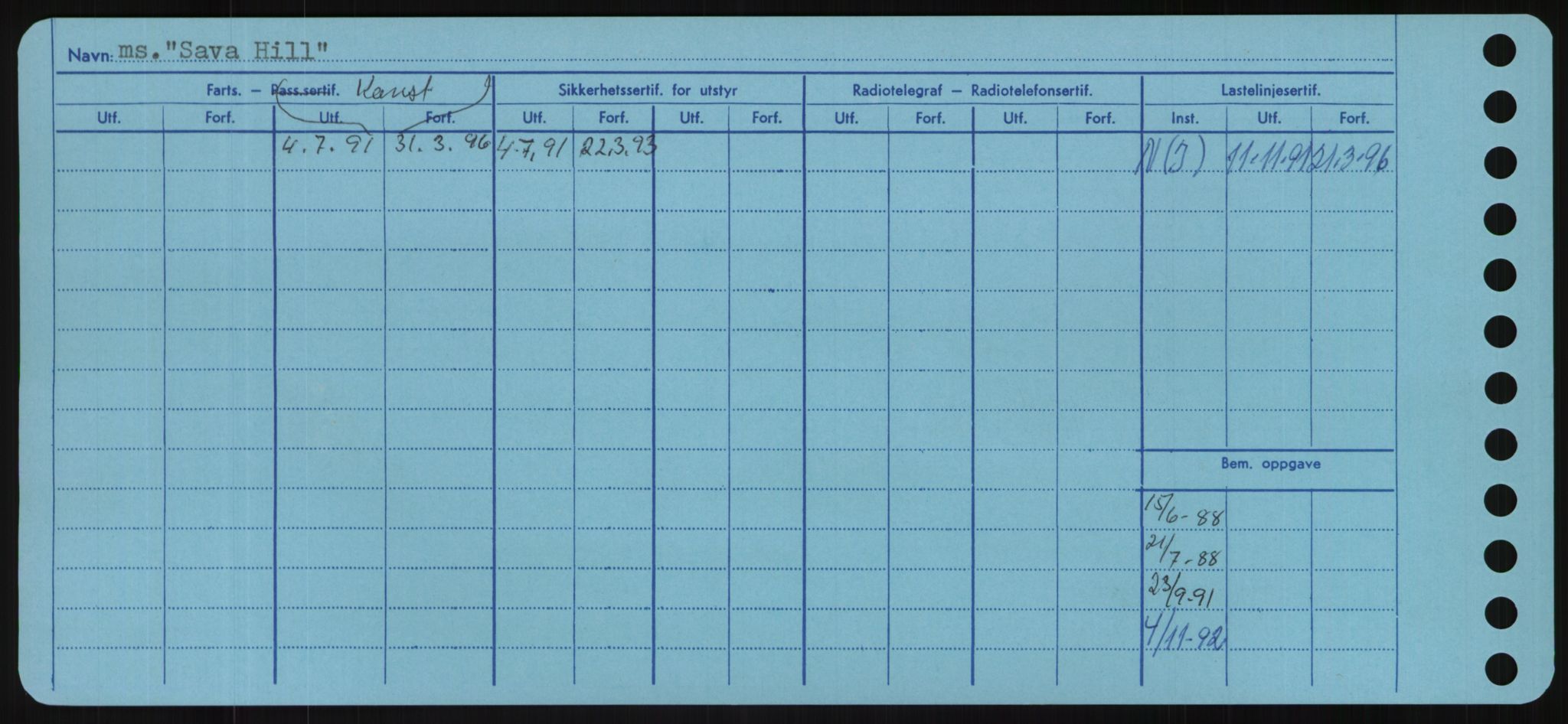 Sjøfartsdirektoratet med forløpere, Skipsmålingen, AV/RA-S-1627/H/Hd/L0032: Fartøy, San-Seve, s. 228