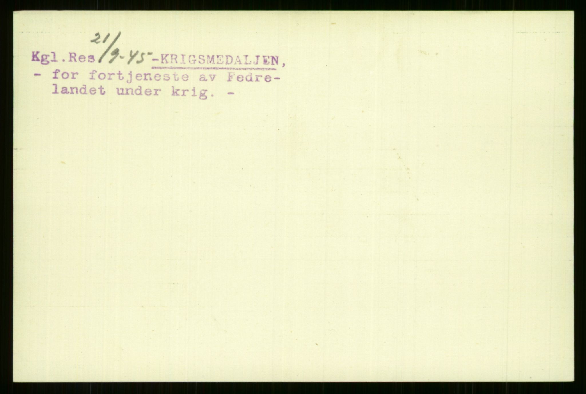 Direktoratet for sjømenn, AV/RA-S-3545/G/Gi/L0008: Alfabetisk ordnet kartotek over krigsdekorasjoner tildelt nordmenn under krigen, Odden - Staalstrøm, 1940-1945, s. 992