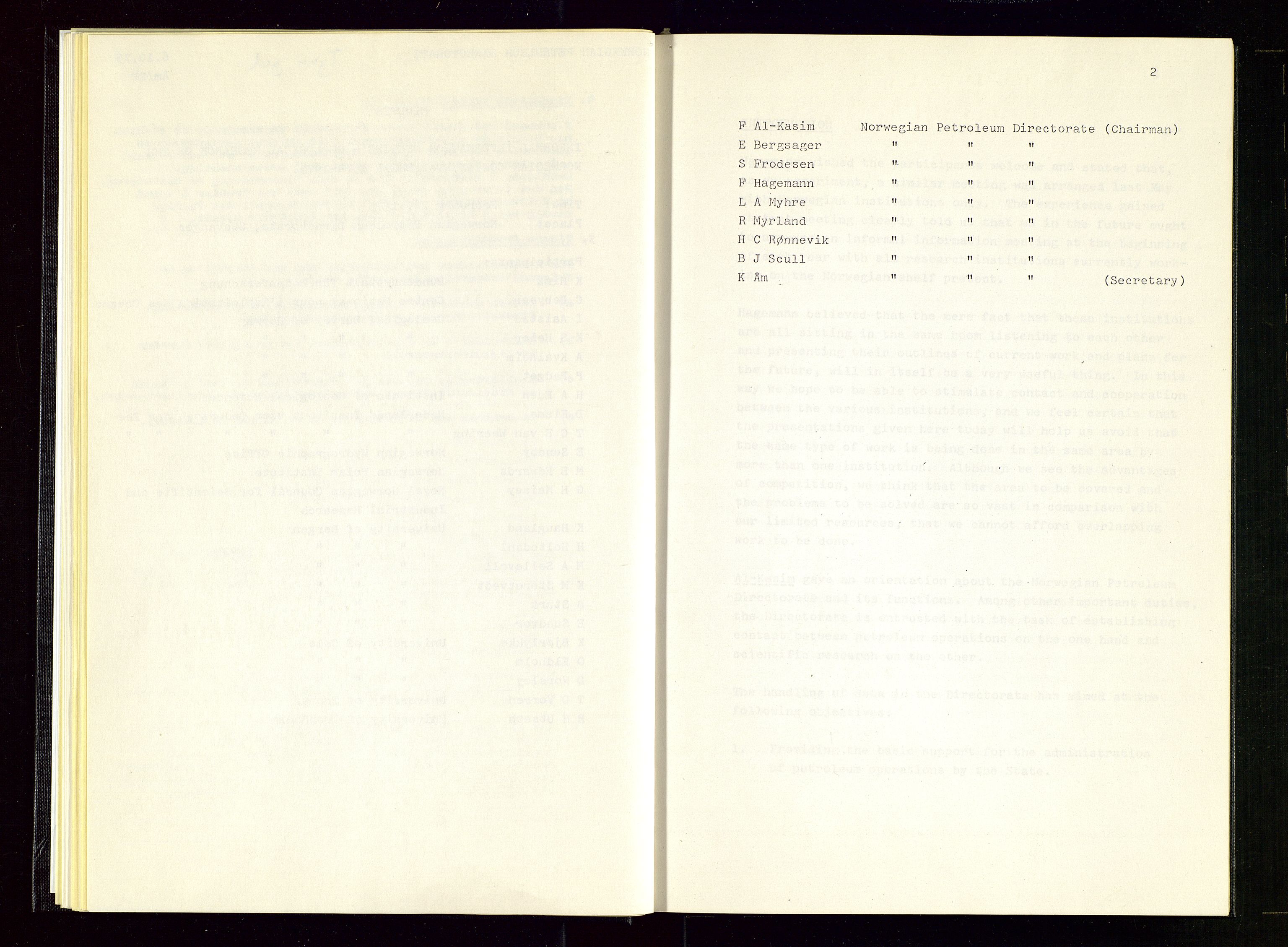 Oljedirektoratet, AV/SAST-A-101366/Aa/L0006: Referatprotokoller, 1975