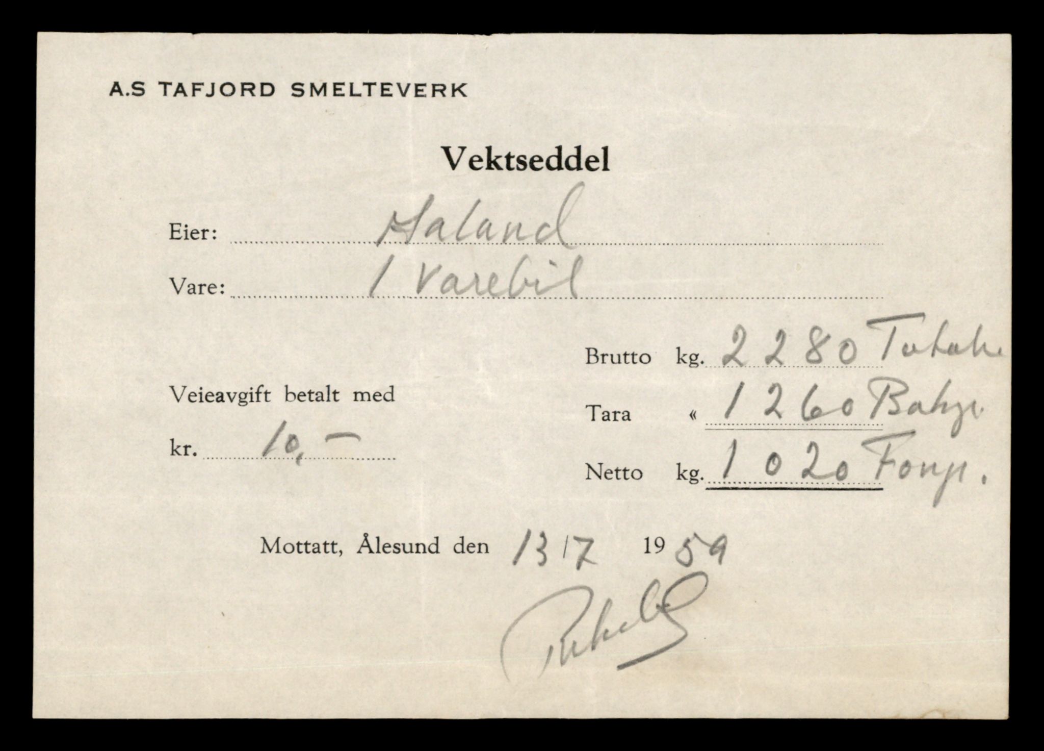 Møre og Romsdal vegkontor - Ålesund trafikkstasjon, AV/SAT-A-4099/F/Fe/L0035: Registreringskort for kjøretøy T 12653 - T 12829, 1927-1998, s. 1996