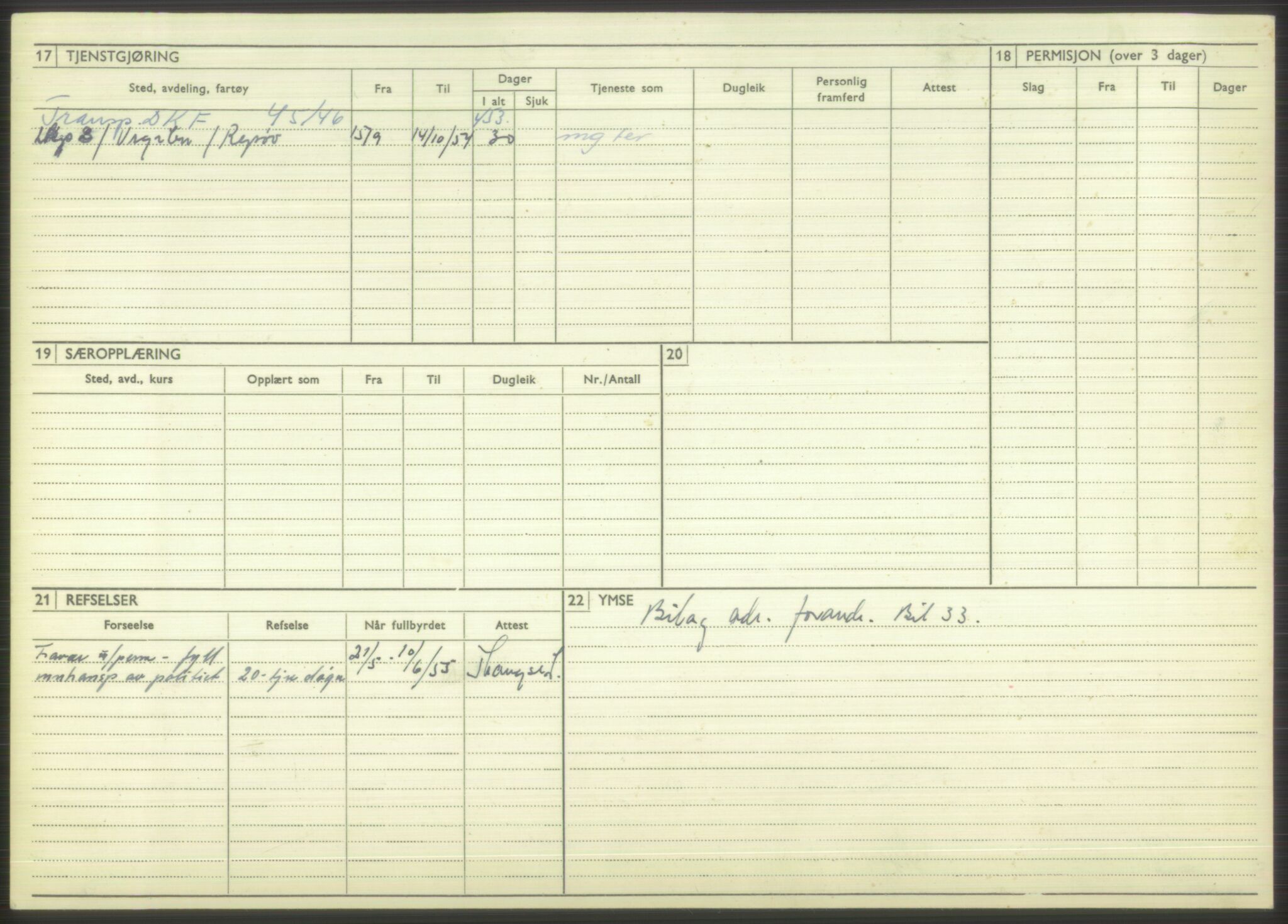 Forsvaret, Varanger bataljon, AV/RA-RAFA-2258/1/D/L0444: Rulleblad for menige født 1913-1914, 1913-1914, s. 269