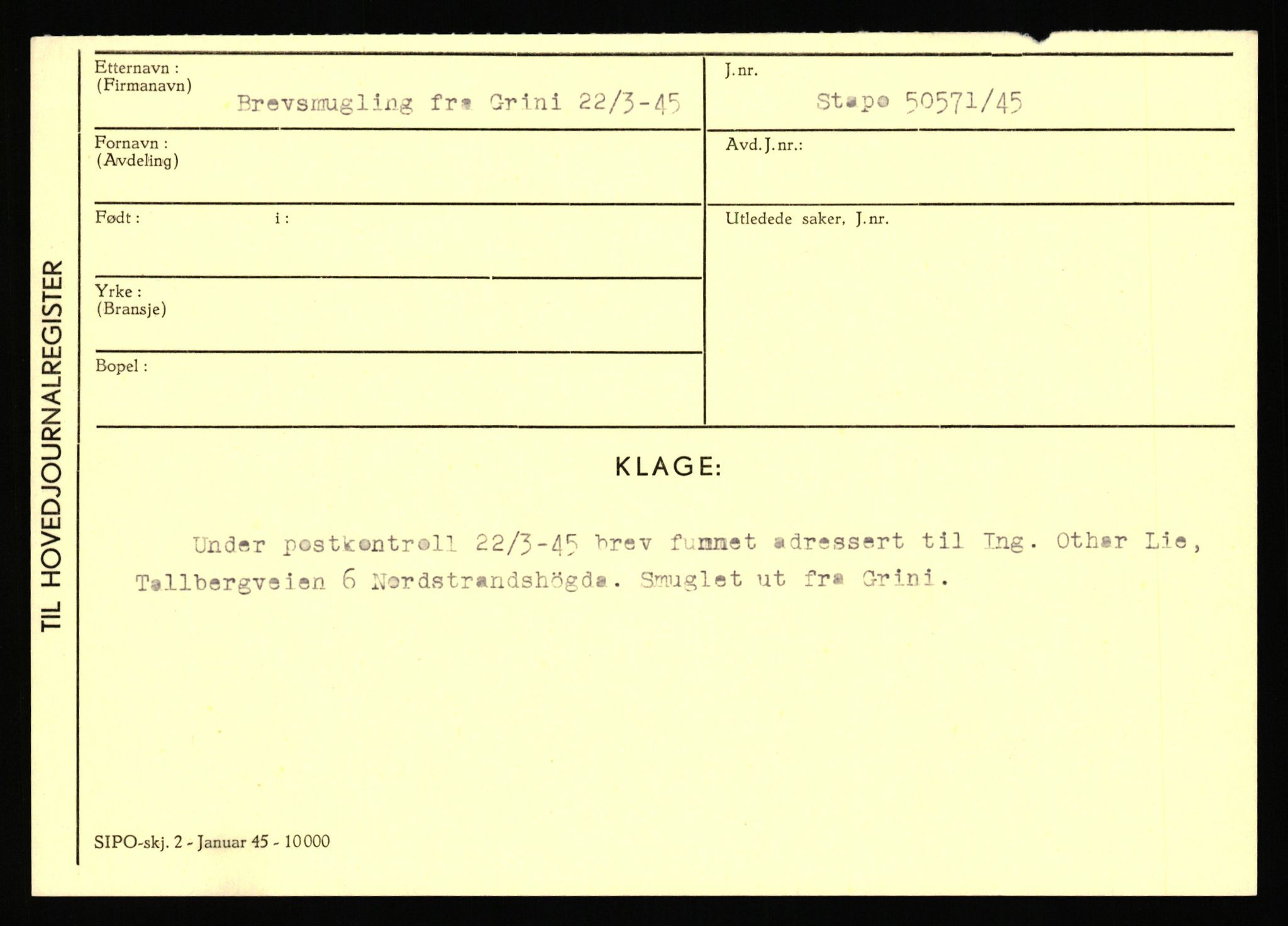 Statspolitiet - Hovedkontoret / Osloavdelingen, AV/RA-S-1329/C/Ca/L0003: Brechan - Eichinger	, 1943-1945, s. 380