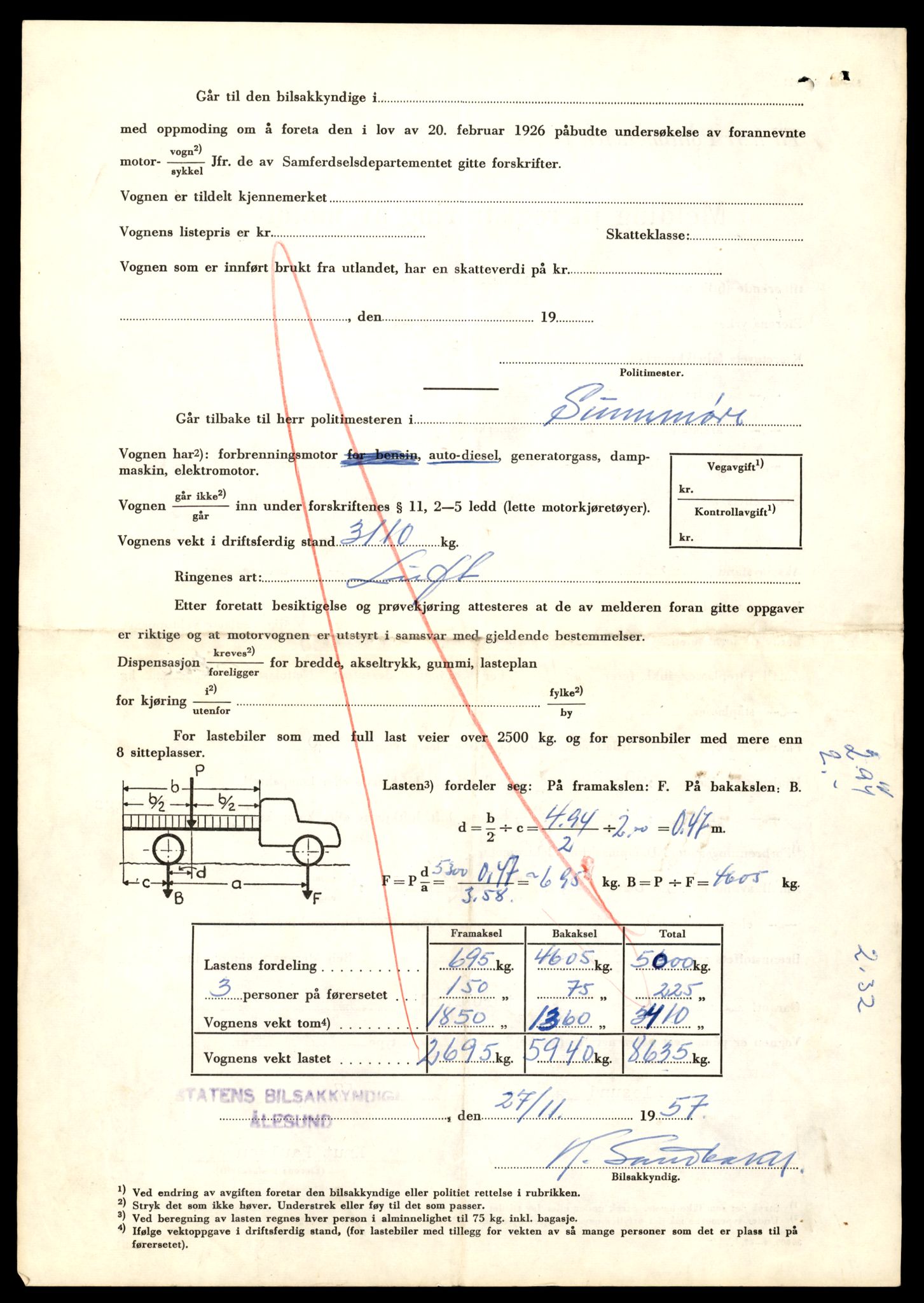 Møre og Romsdal vegkontor - Ålesund trafikkstasjon, AV/SAT-A-4099/F/Fe/L0033: Registreringskort for kjøretøy T 12151 - T 12474, 1927-1998, s. 2236