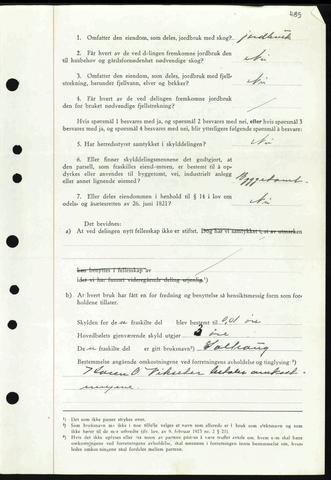 Eiker, Modum og Sigdal sorenskriveri, AV/SAKO-A-123/G/Ga/Gab/L0043: Pantebok nr. A13, 1940-1941, Dagboknr: 857/1941