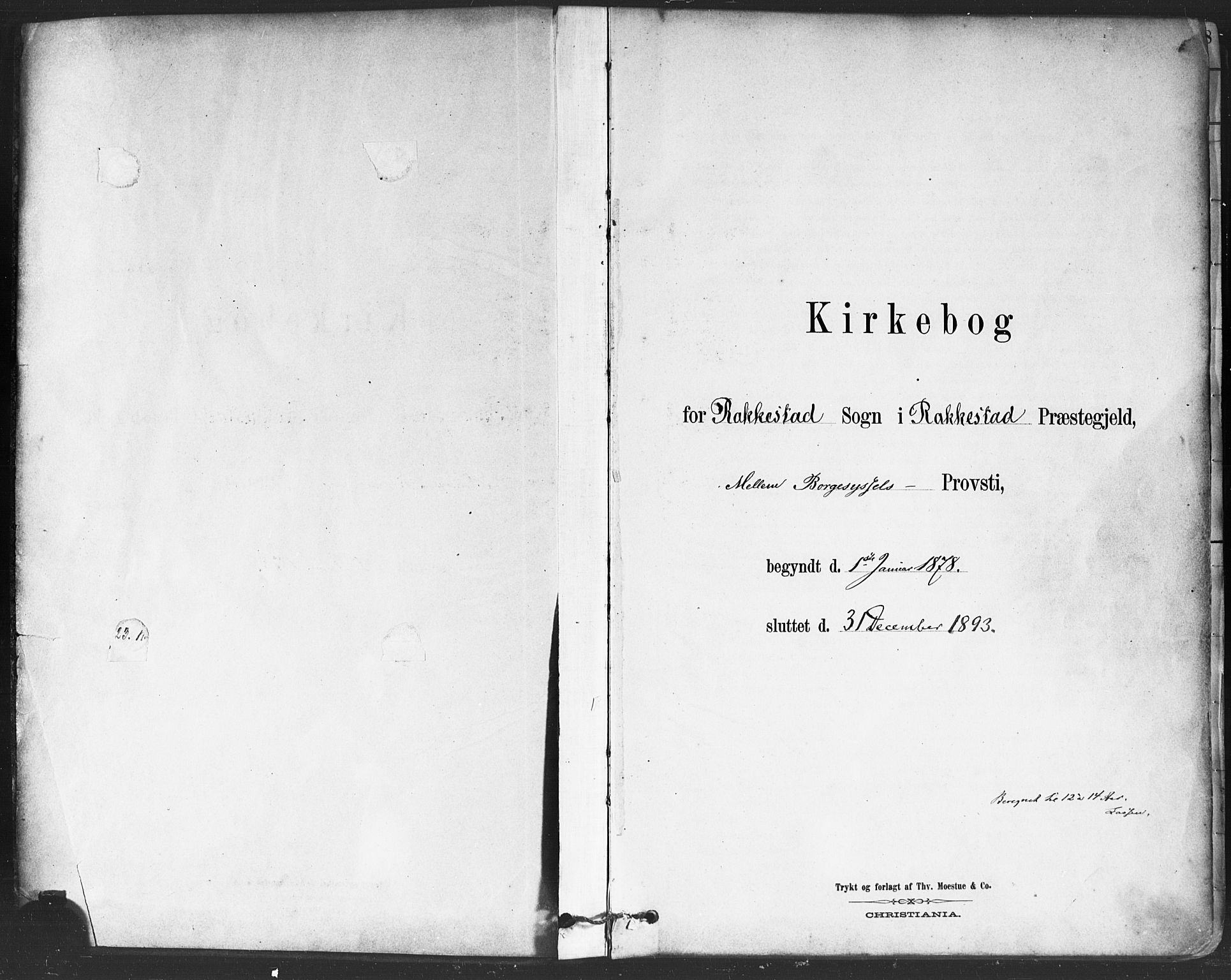 Rakkestad prestekontor Kirkebøker, AV/SAO-A-2008/F/Fa/L0012: Ministerialbok nr. I 12, 1878-1893