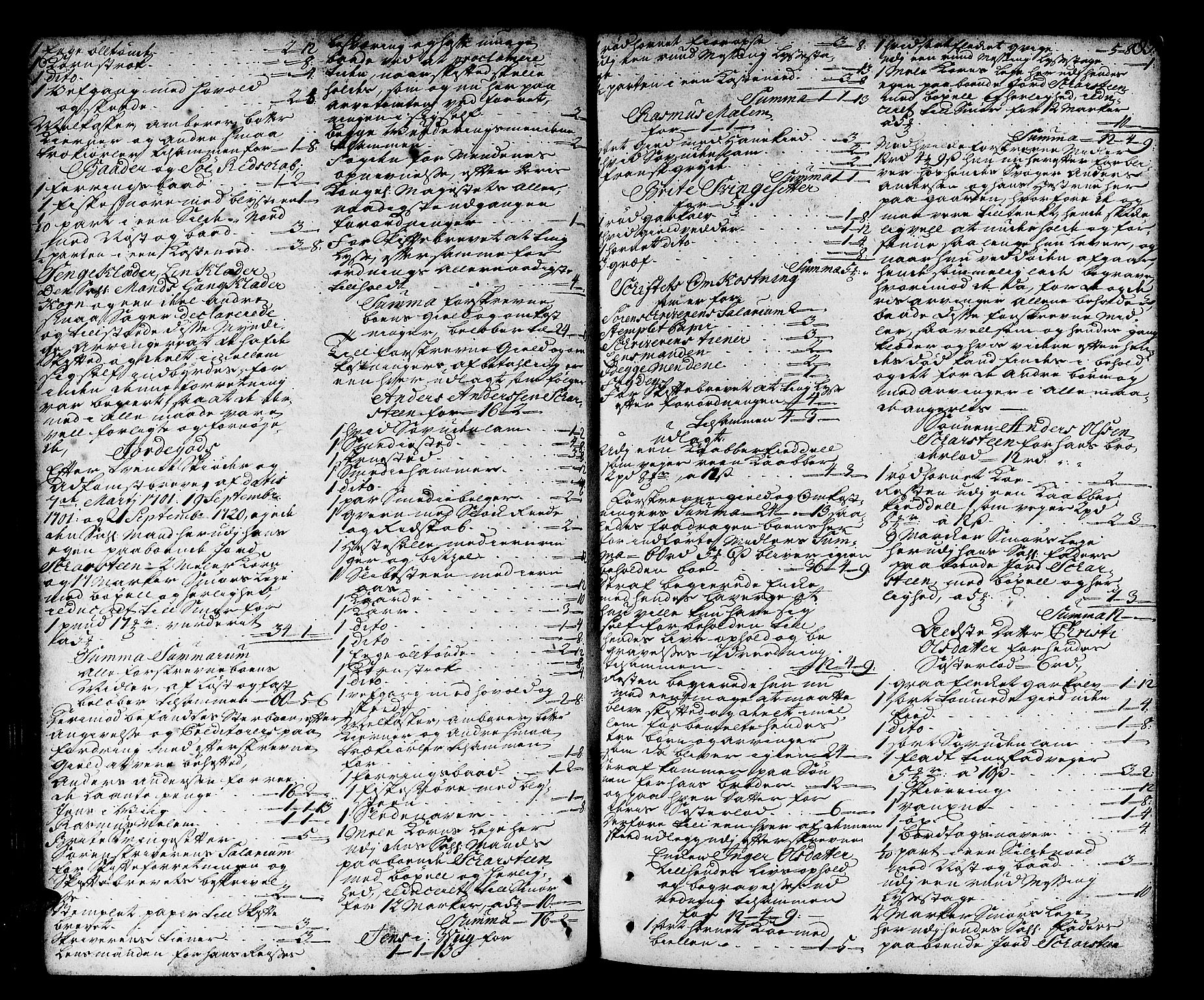 Nordfjord sorenskriveri, AV/SAB-A-2801/1/04/04a/L0009: Skifteprotokollar, 1744-1747, s. 84b-85a