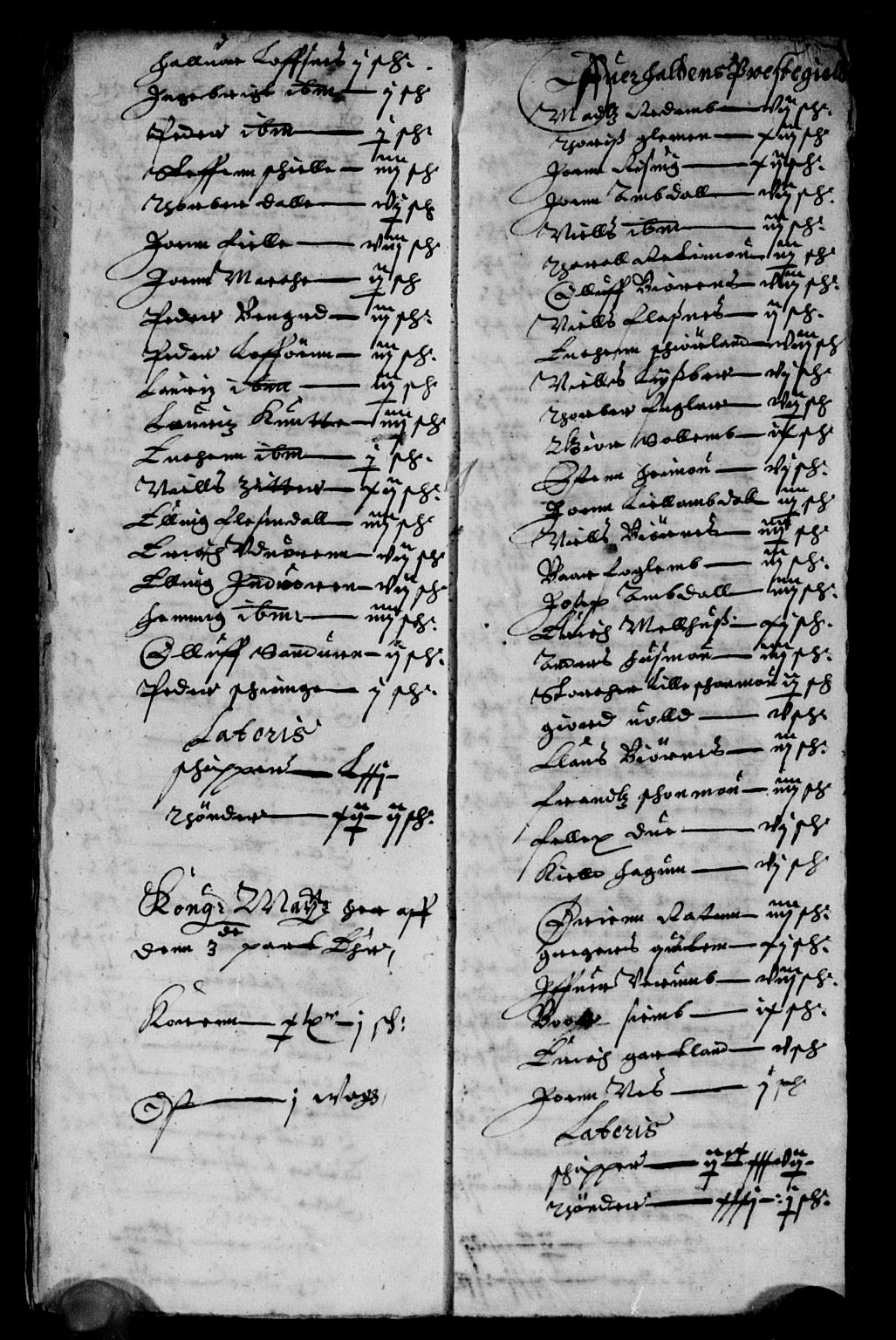 Rentekammeret inntil 1814, Reviderte regnskaper, Lensregnskaper, AV/RA-EA-5023/R/Rb/Rbw/L0050: Trondheim len, 1632-1633