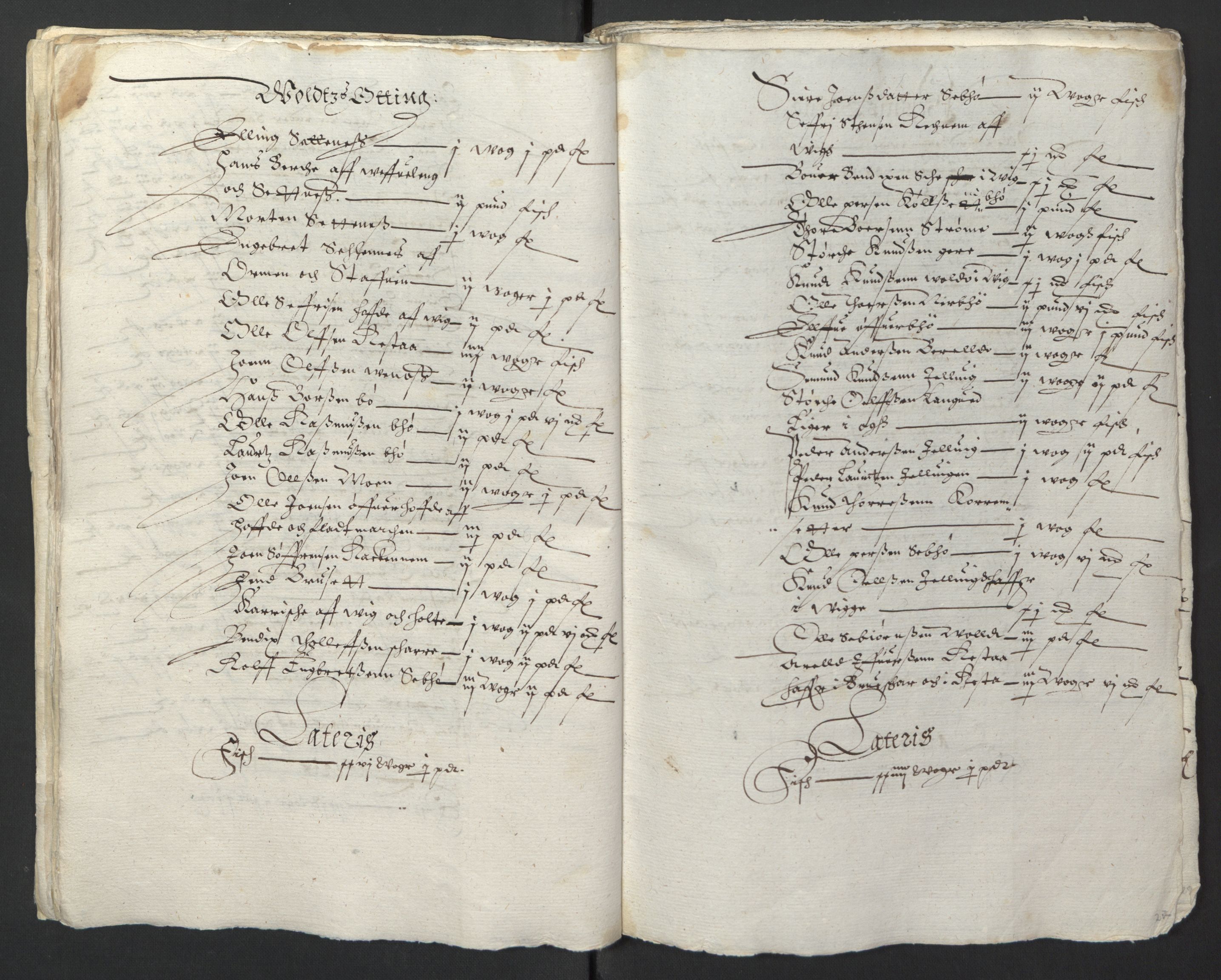 Stattholderembetet 1572-1771, AV/RA-EA-2870/Ek/L0013/0001: Jordebøker til utlikning av rosstjeneste 1624-1626: / Odelsjordebøker for Trondheim len, 1624-1625, s. 30