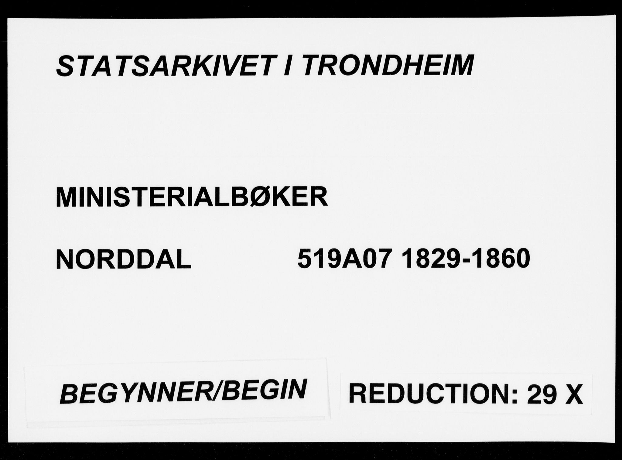 Ministerialprotokoller, klokkerbøker og fødselsregistre - Møre og Romsdal, AV/SAT-A-1454/519/L0248: Ministerialbok nr. 519A07, 1829-1860