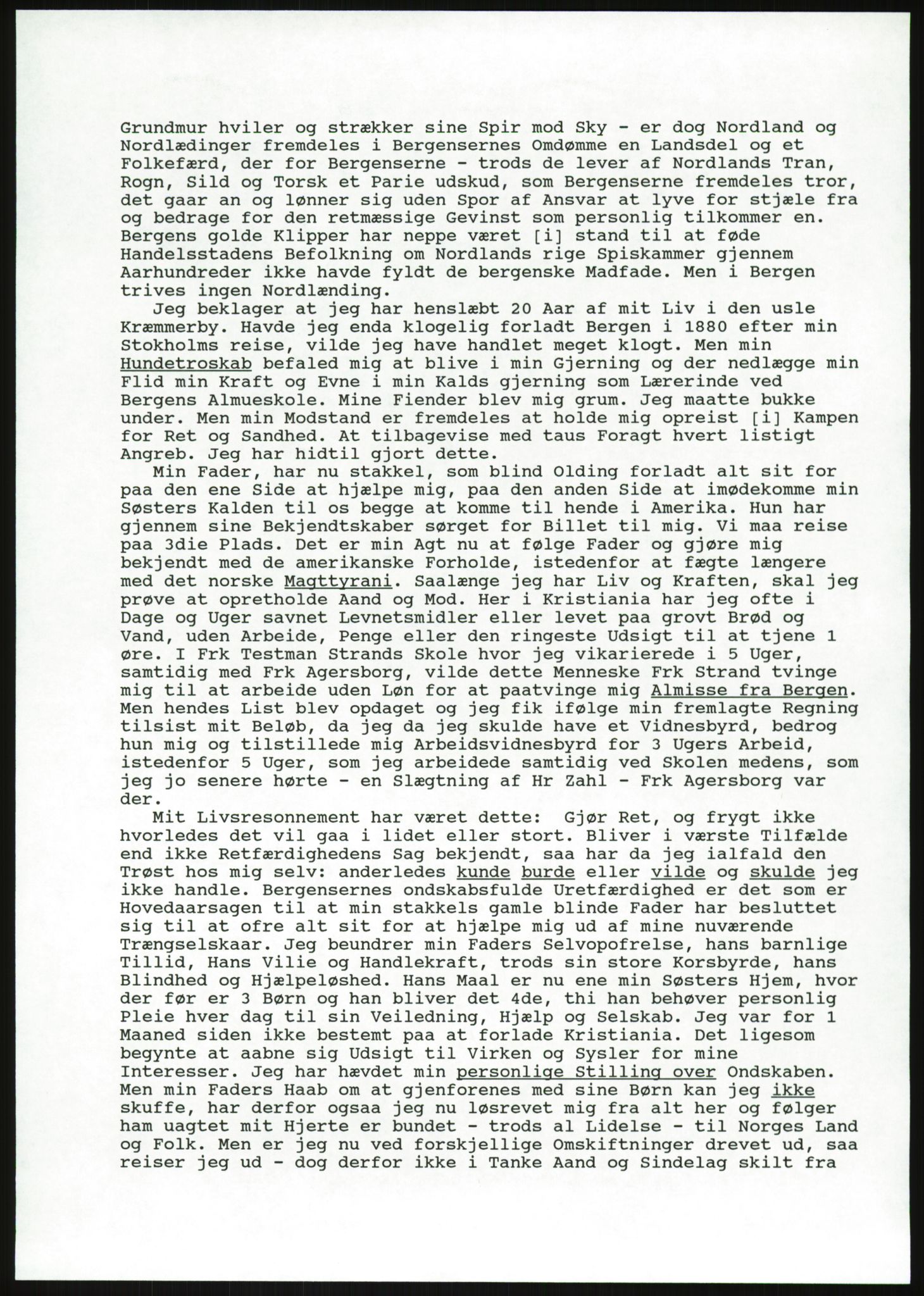 Samlinger til kildeutgivelse, Amerikabrevene, AV/RA-EA-4057/F/L0036: Innlån fra Nordland: Kjerringøyarkivet, 1838-1914, s. 193