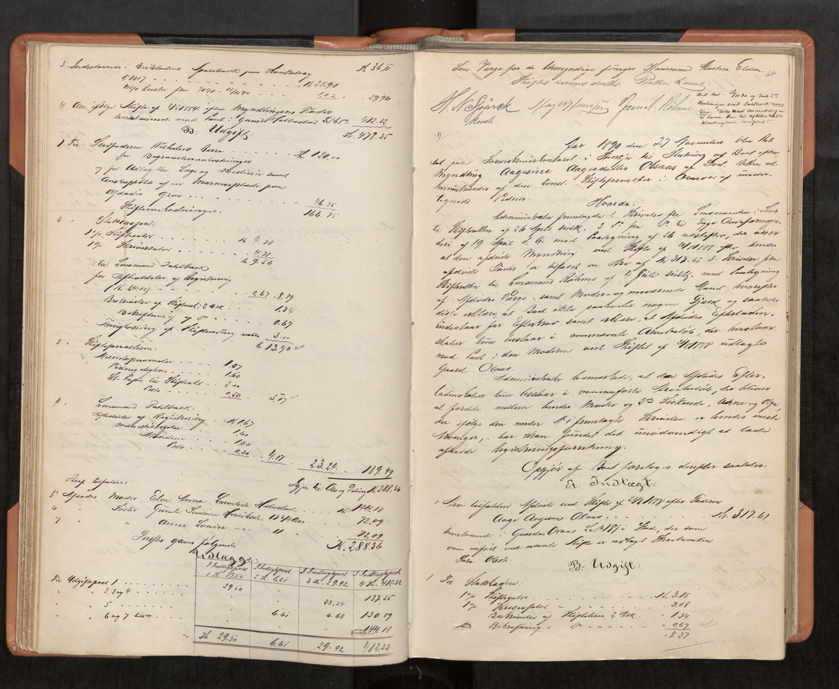Inderøy sorenskriveri, AV/SAT-A-4147/1/3/3A/L0029: Skifteslutningsprotokoll 4, 1889-1895, s. 64