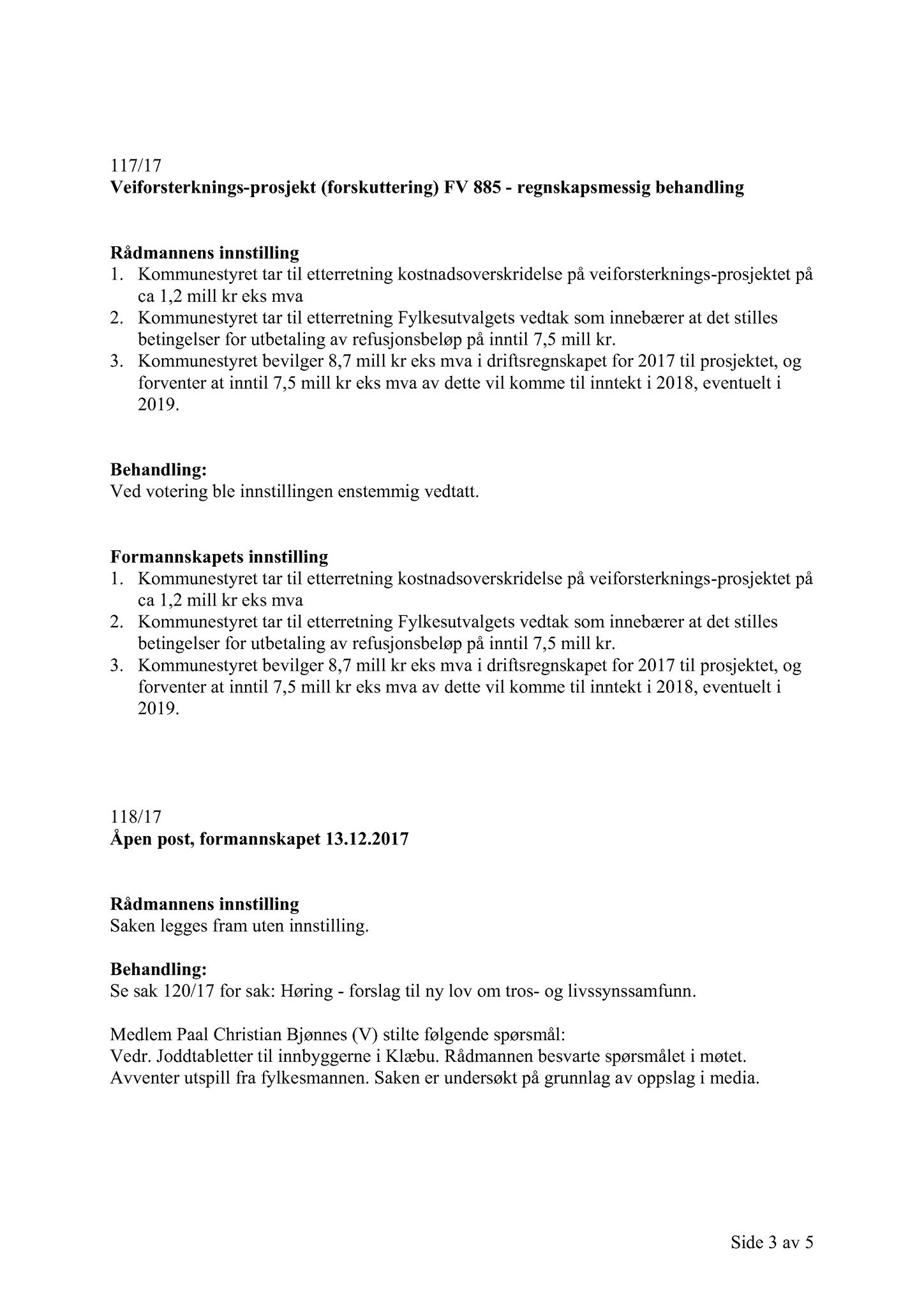 Klæbu Kommune, TRKO/KK/02-FS/L010: Formannsskapet - Møtedokumenter, 2017, s. 3754