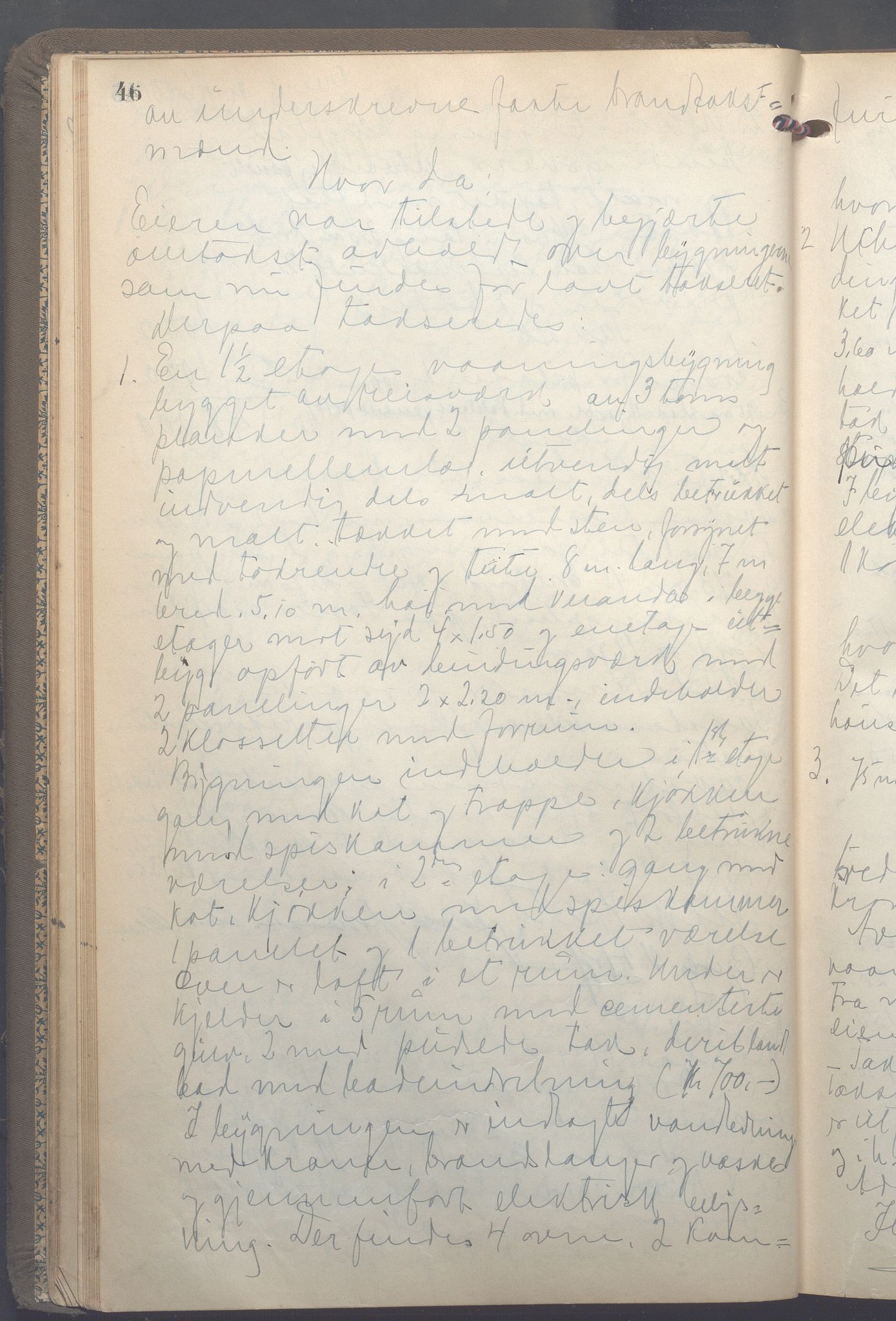 Lensmennene i Aker, OBA/A-10133/F/Fa/L0020: Branntakstprotokoll, 1919-1923, s. 46