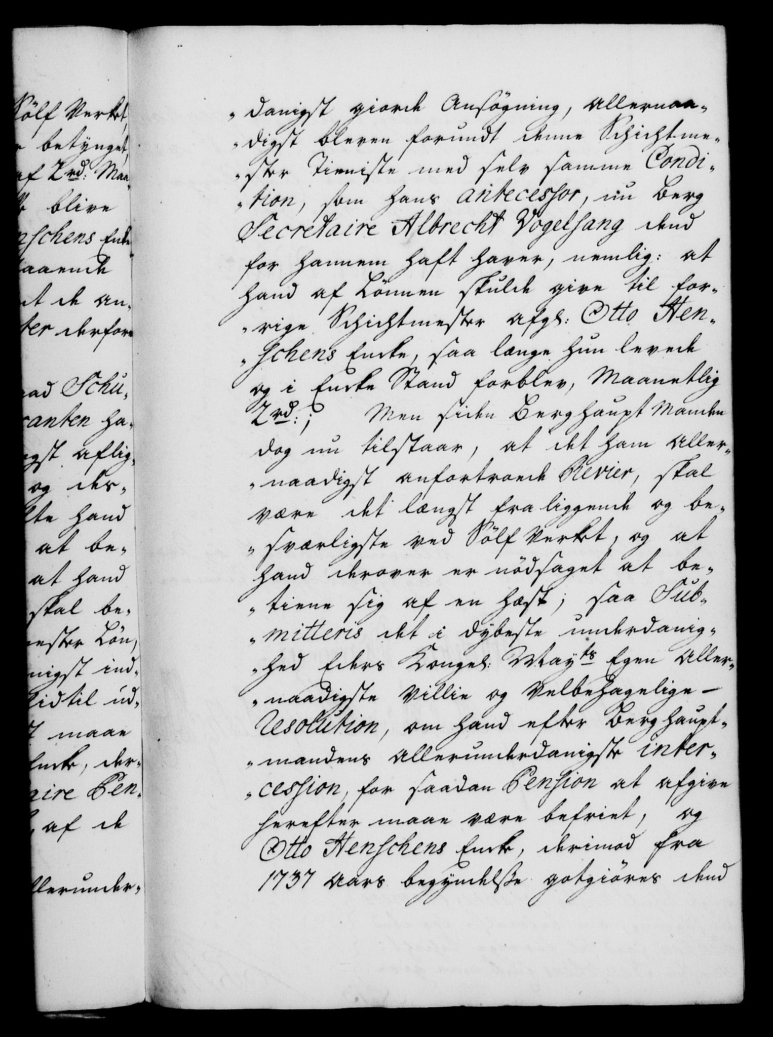 Rentekammeret, Kammerkanselliet, RA/EA-3111/G/Gf/Gfa/L0020: Norsk relasjons- og resolusjonsprotokoll (merket RK 52.20), 1737, s. 51