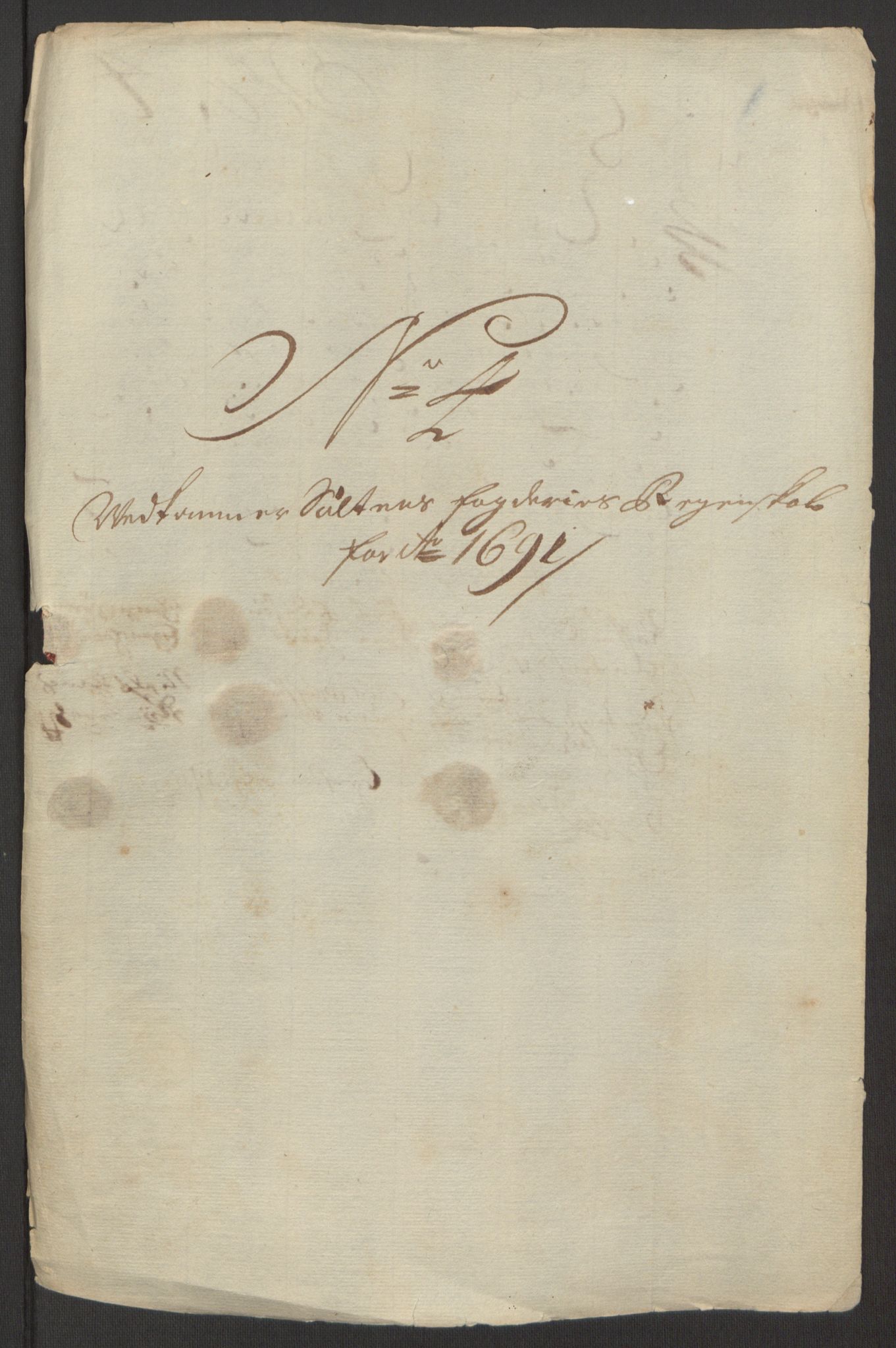 Rentekammeret inntil 1814, Reviderte regnskaper, Fogderegnskap, AV/RA-EA-4092/R66/L4577: Fogderegnskap Salten, 1691-1693, s. 118