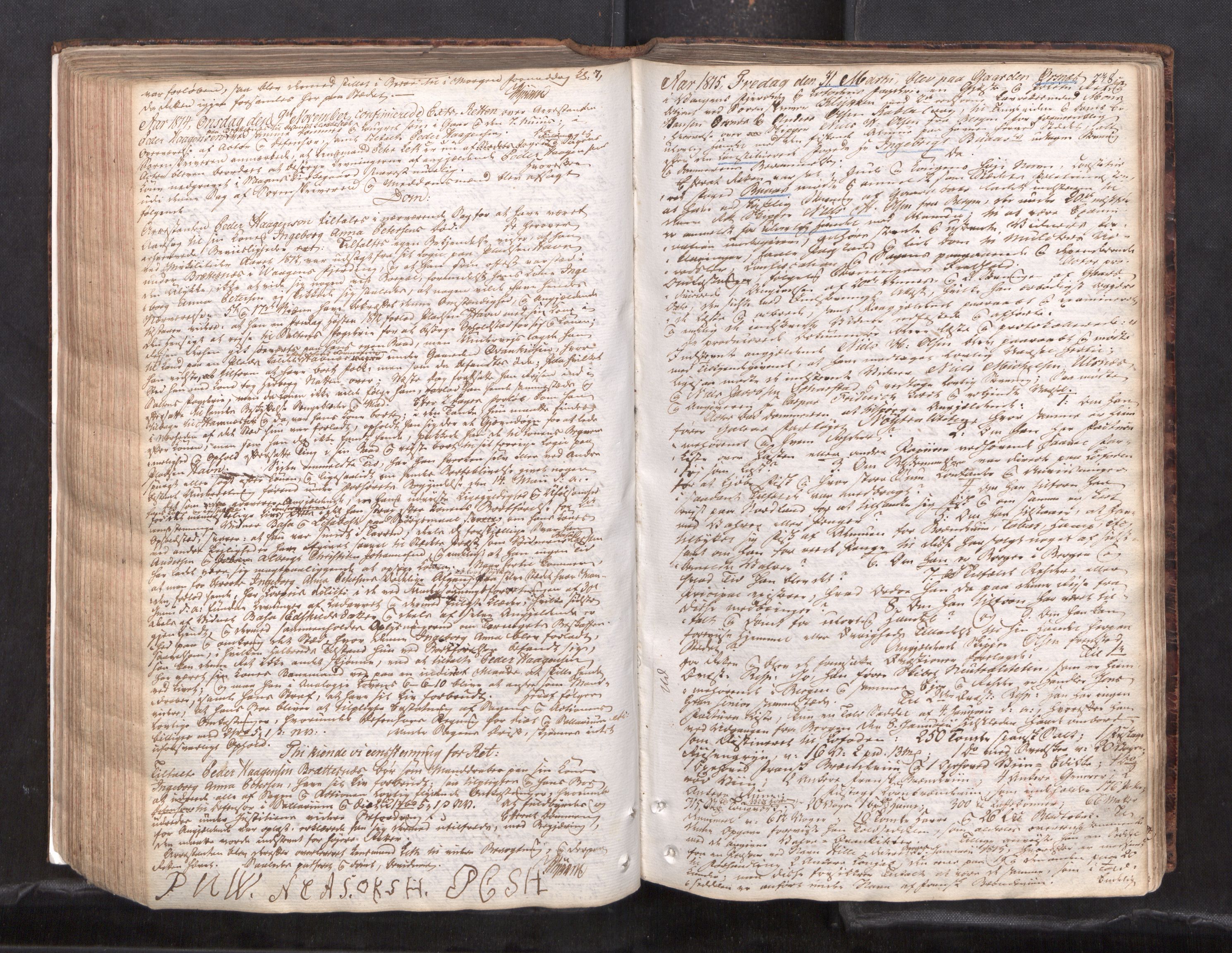 Vesterålen sorenskriveri, AV/SAT-A-4180/1/1/1A/L0017: Tingbok, 1810-1820, s. 237b-238a