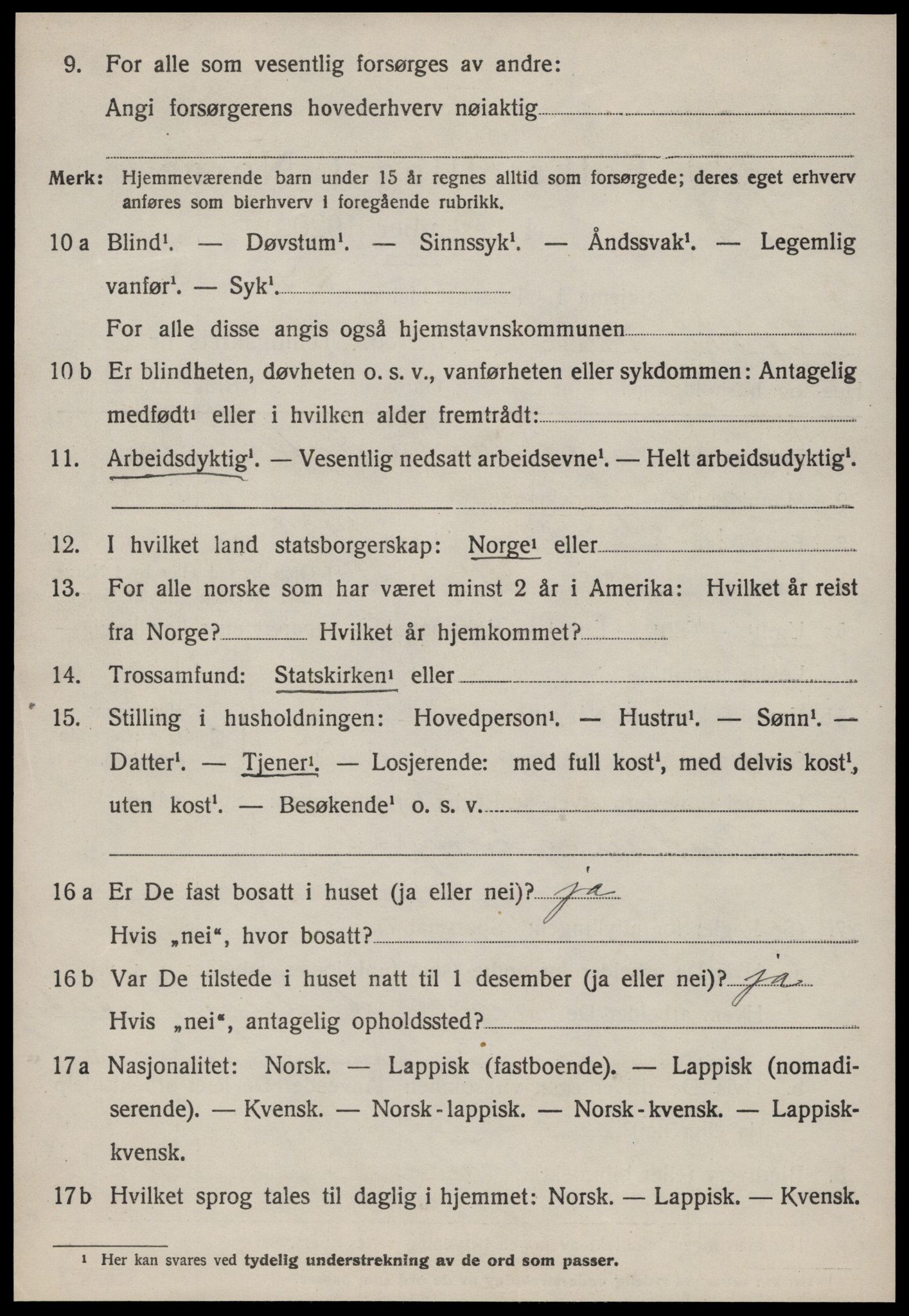 SAT, Folketelling 1920 for 1634 Oppdal herred, 1920, s. 2644