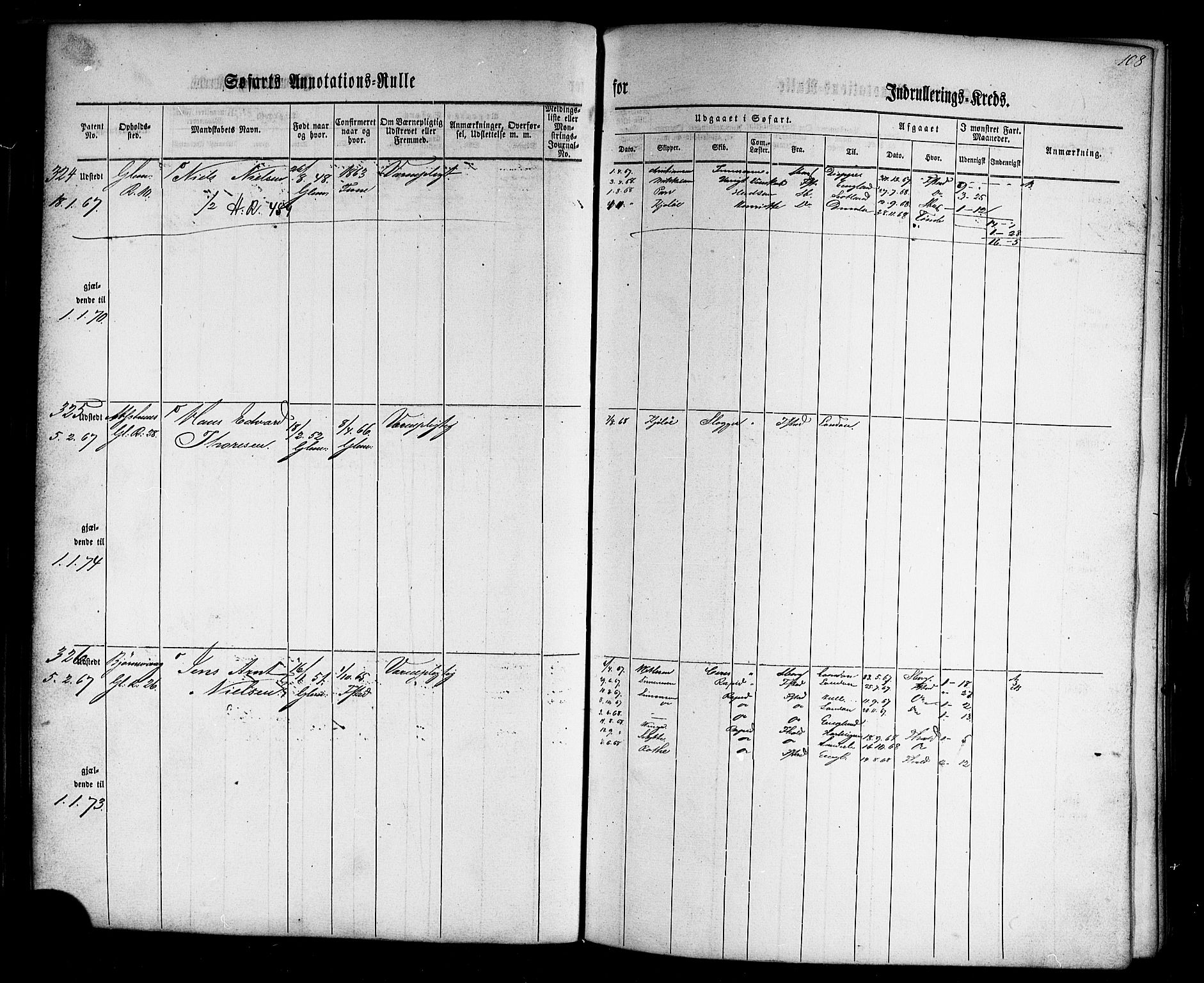 Fredrikstad mønstringskontor, SAO/A-10569b/F/Fc/Fca/L0001: Annotasjonsrulle, 1860-1868, s. 115