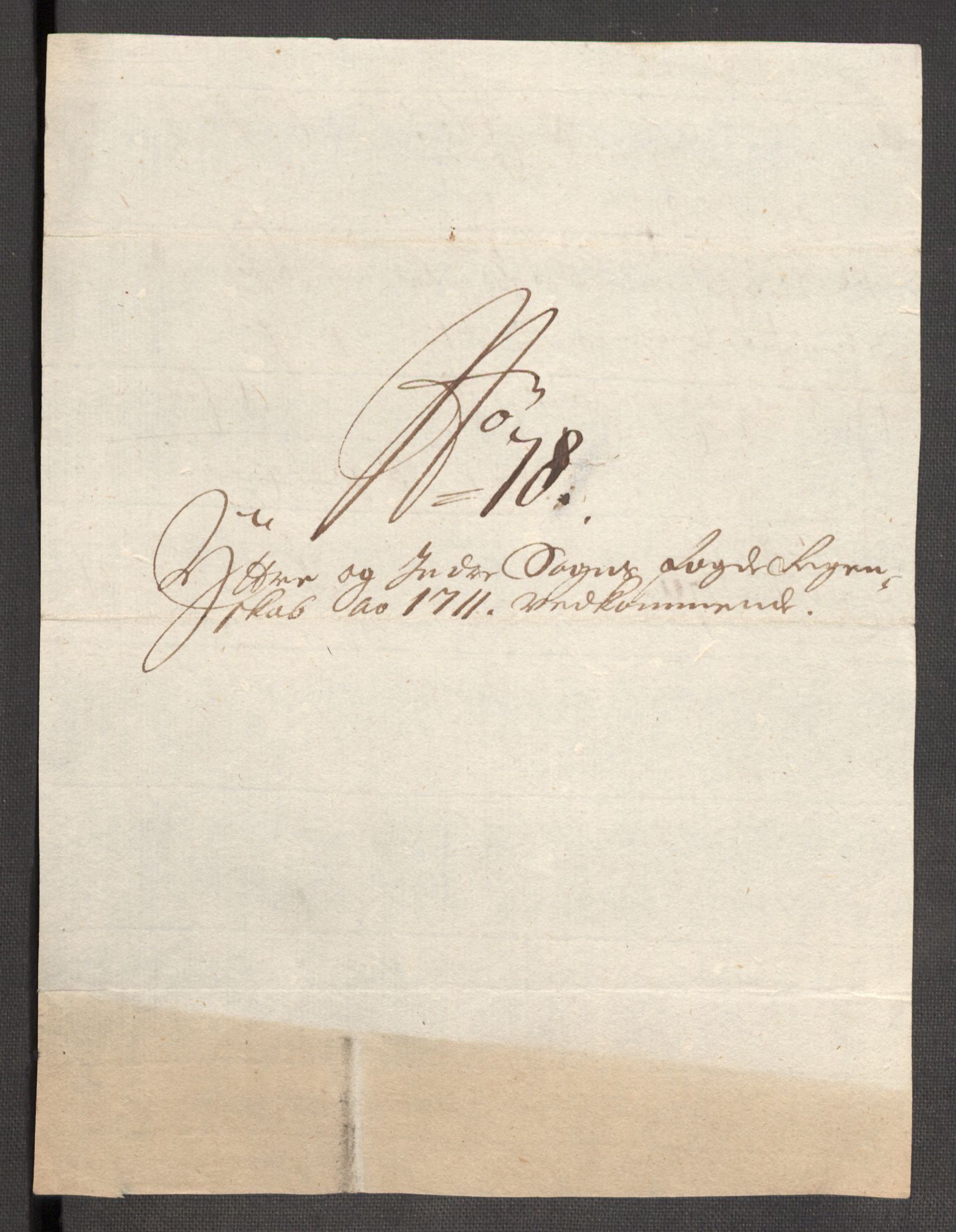 Rentekammeret inntil 1814, Reviderte regnskaper, Fogderegnskap, RA/EA-4092/R52/L3317: Fogderegnskap Sogn, 1711, s. 383