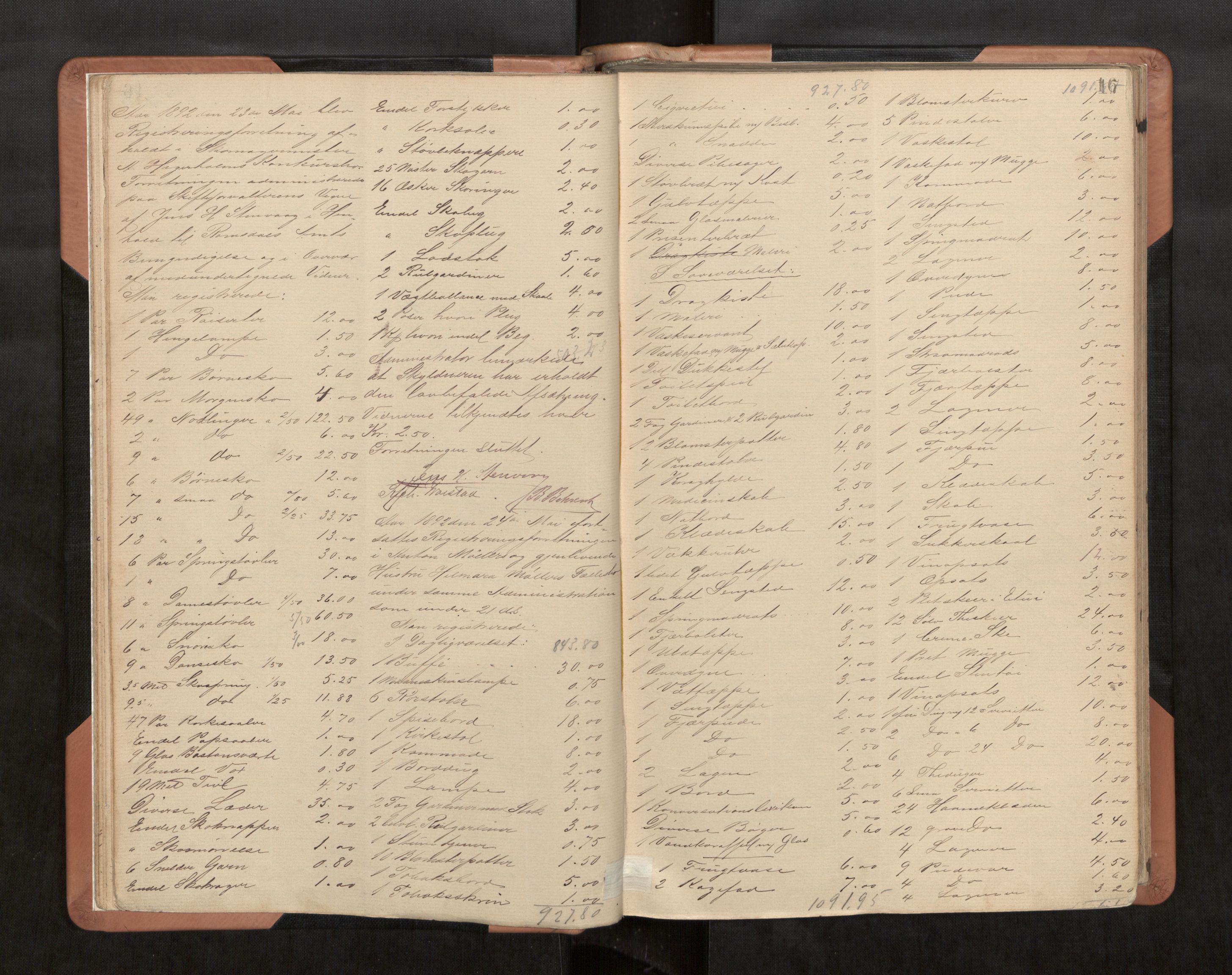 Ålesund byfogd, AV/SAT-A-4384/0001/03/03C/L0004: Registreringsprotokoll, 1891-1909, s. 17