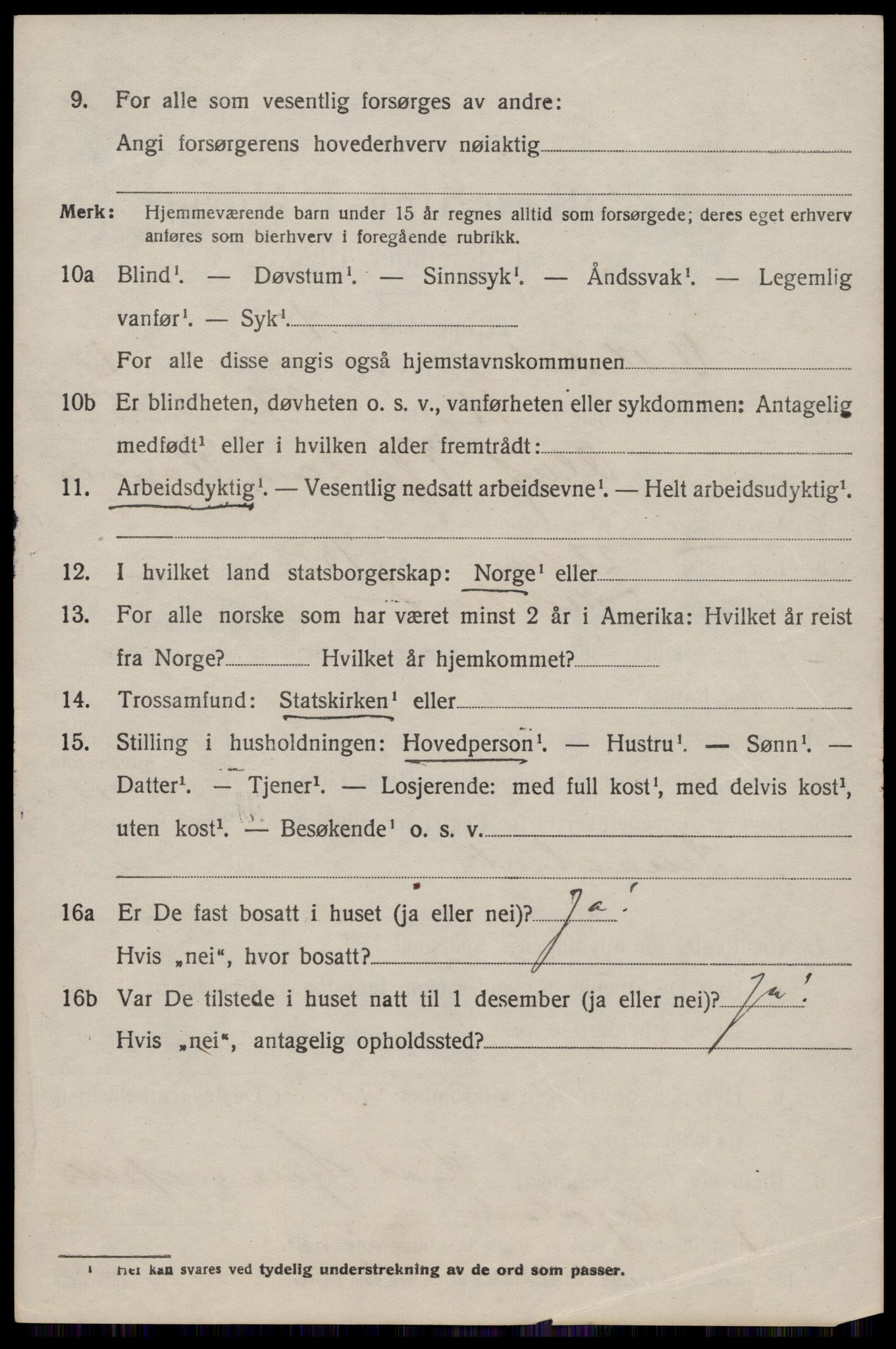 SAST, Folketelling 1920 for 1157 Vikedal herred, 1920, s. 2612