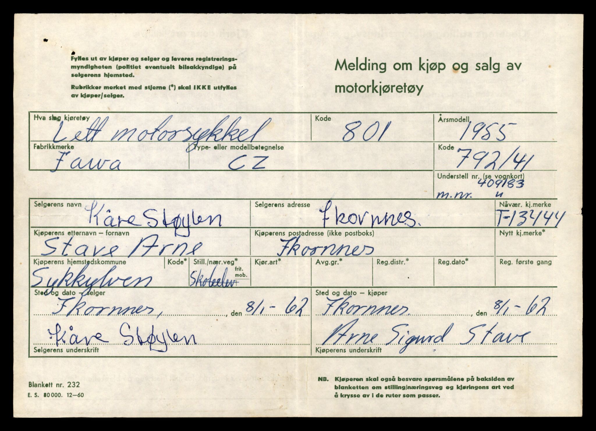 Møre og Romsdal vegkontor - Ålesund trafikkstasjon, AV/SAT-A-4099/F/Fe/L0039: Registreringskort for kjøretøy T 13361 - T 13530, 1927-1998, s. 1421