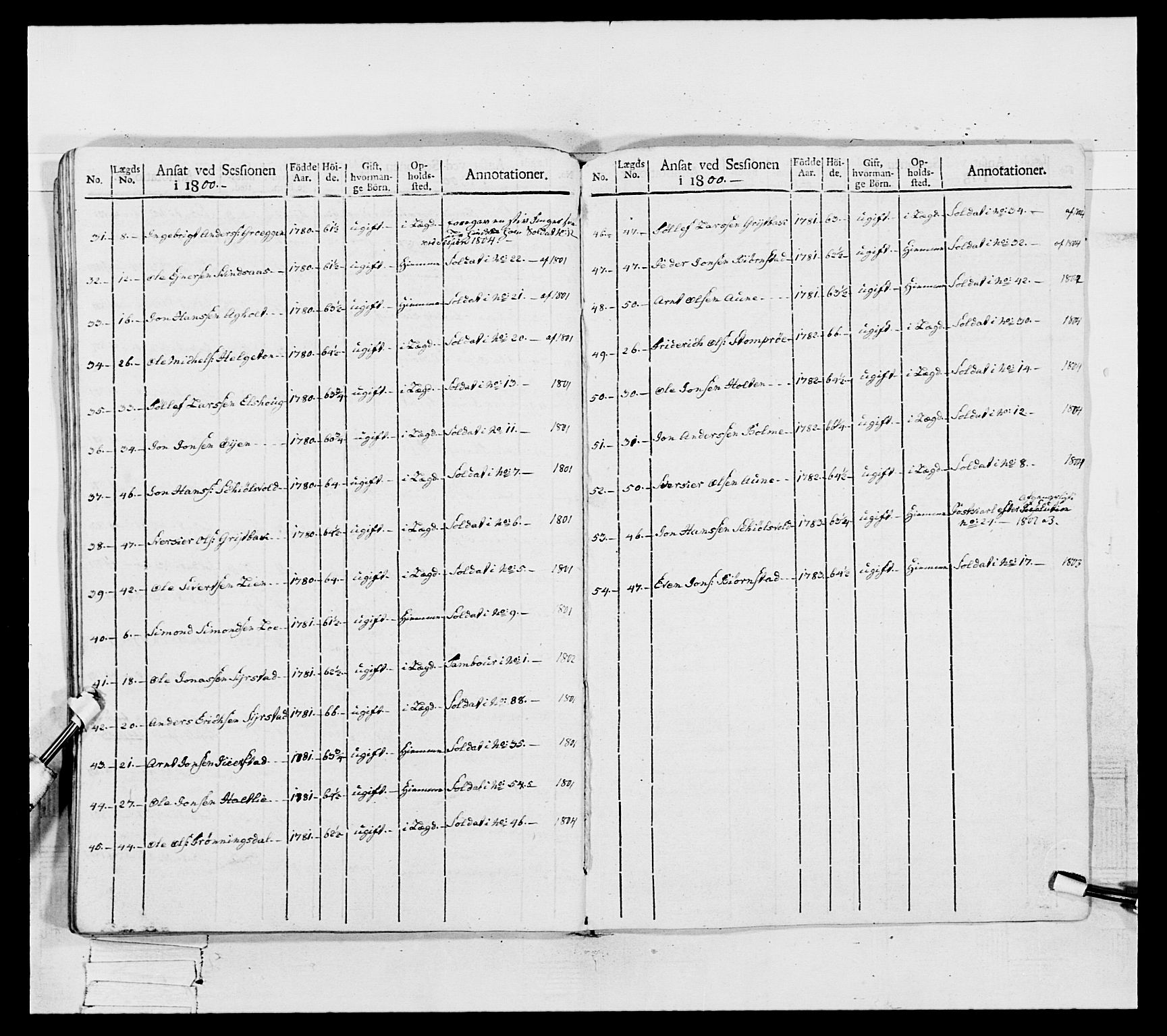 Generalitets- og kommissariatskollegiet, Det kongelige norske kommissariatskollegium, AV/RA-EA-5420/E/Eh/L0082: 2. Trondheimske nasjonale infanteriregiment, 1804, s. 90