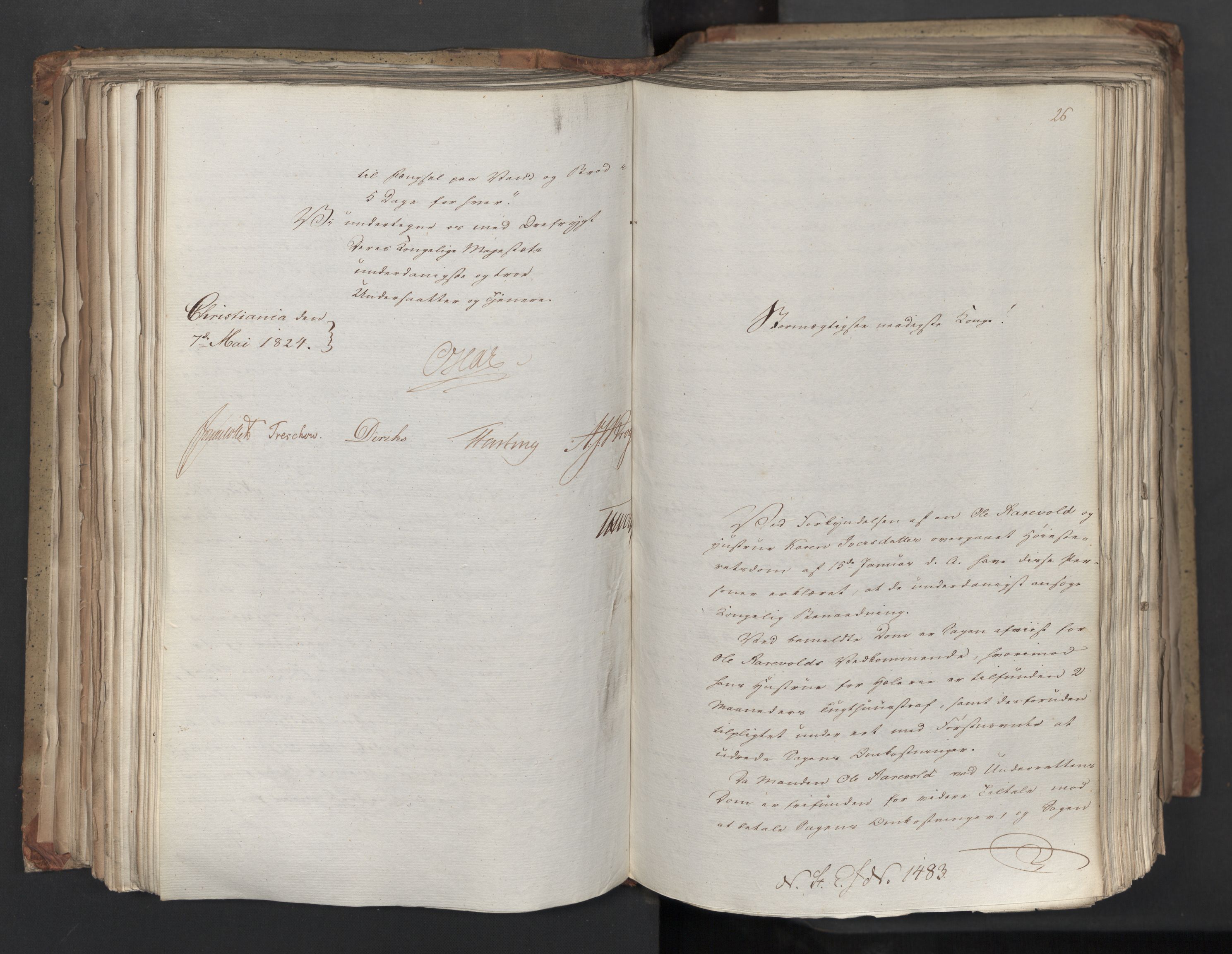 Statsrådsavdelingen i Stockholm, AV/RA-S-1003/D/Da/L0038: Regjeringsinnstillinger nr. 1404-1660, 1824, s. 213