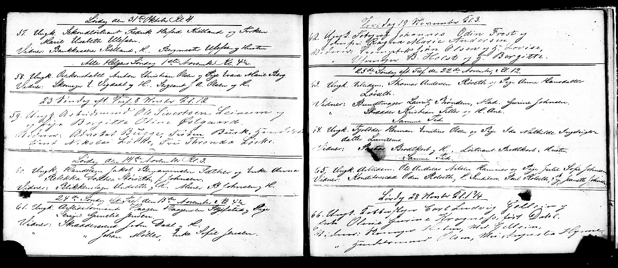 Ministerialprotokoller, klokkerbøker og fødselsregistre - Sør-Trøndelag, AV/SAT-A-1456/601/L0089: Klokkerbok nr. 601C07, 1854-1877