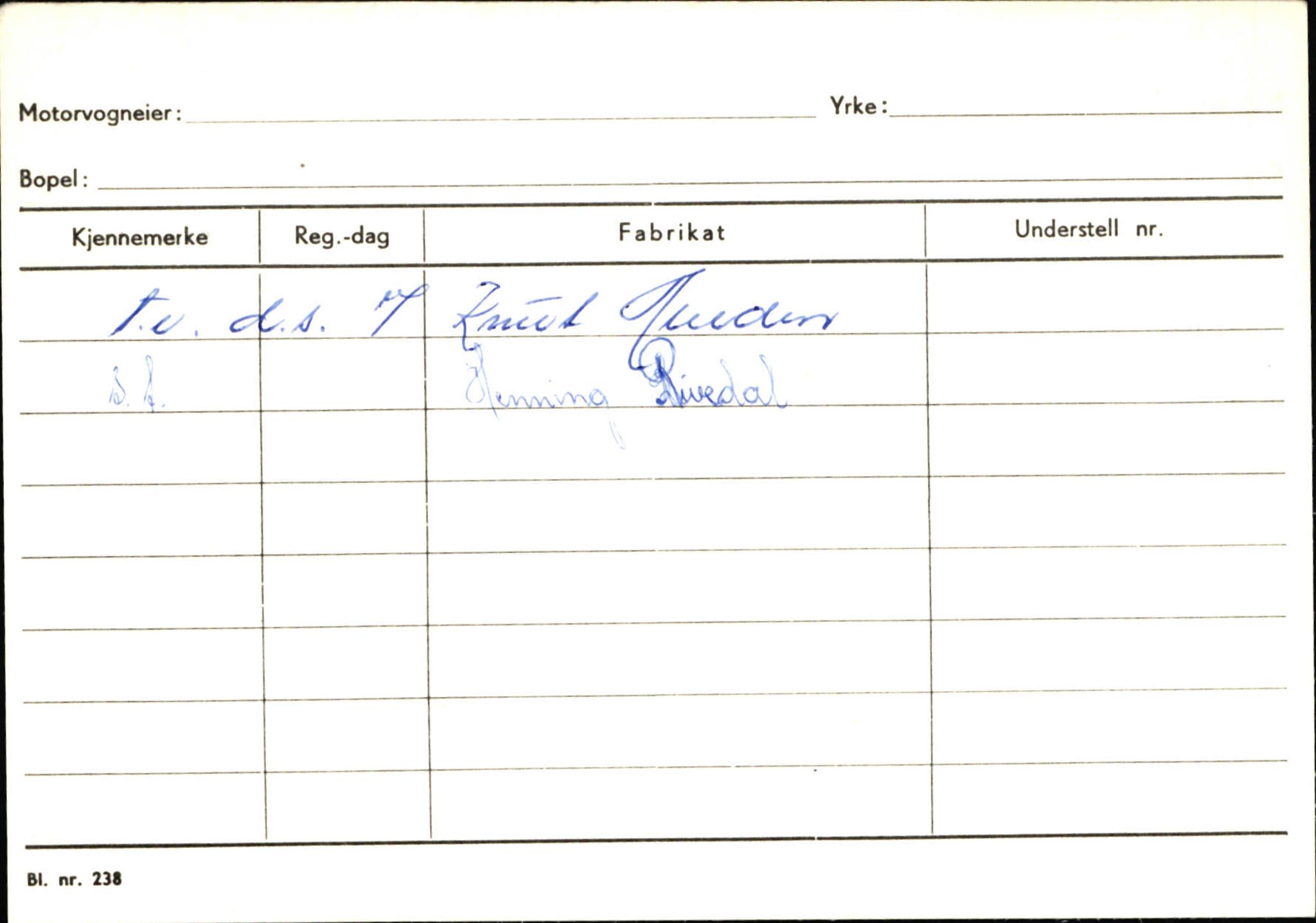 Statens vegvesen, Sogn og Fjordane vegkontor, AV/SAB-A-5301/4/F/L0125: Eigarregister Sogndal V-Å. Aurland A-Å. Fjaler A-N, 1945-1975, s. 2509