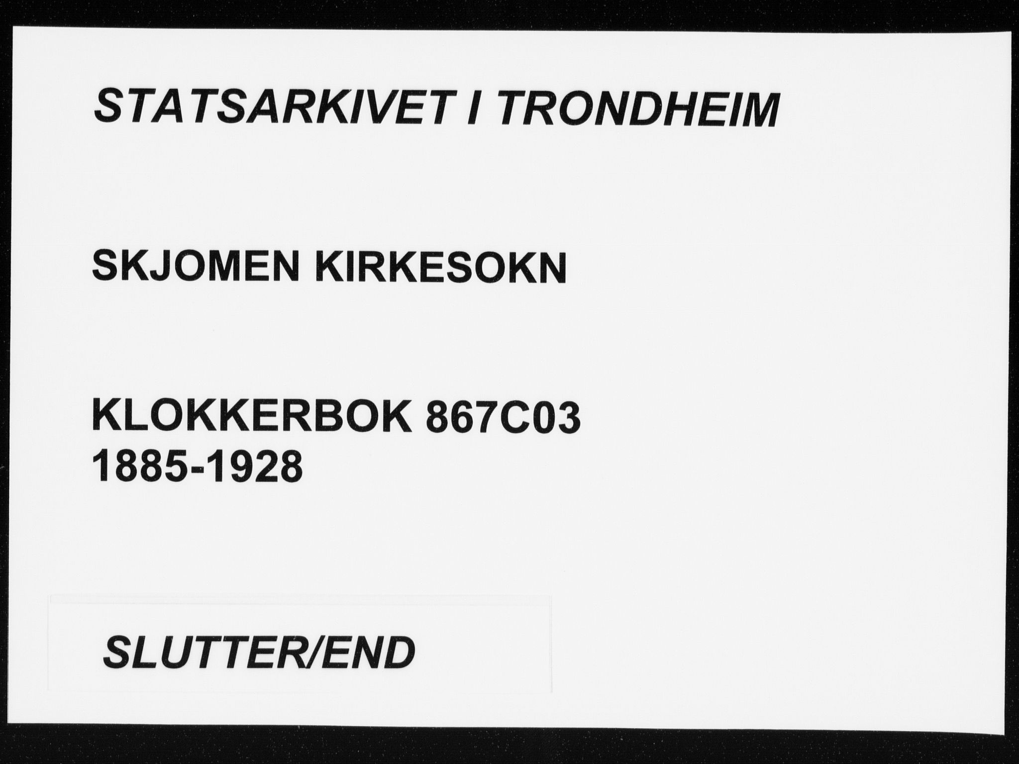 Ministerialprotokoller, klokkerbøker og fødselsregistre - Nordland, AV/SAT-A-1459/867/L0968: Klokkerbok nr. 867C03, 1885-1928