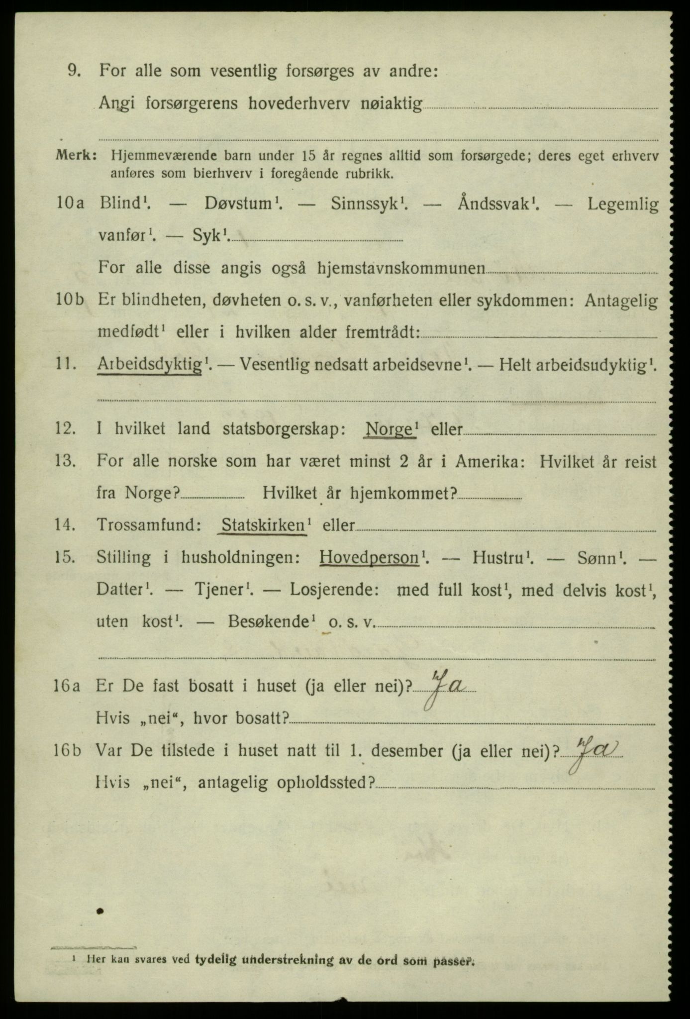 SAB, Folketelling 1920 for 1229 Røldal herred, 1920, s. 1662