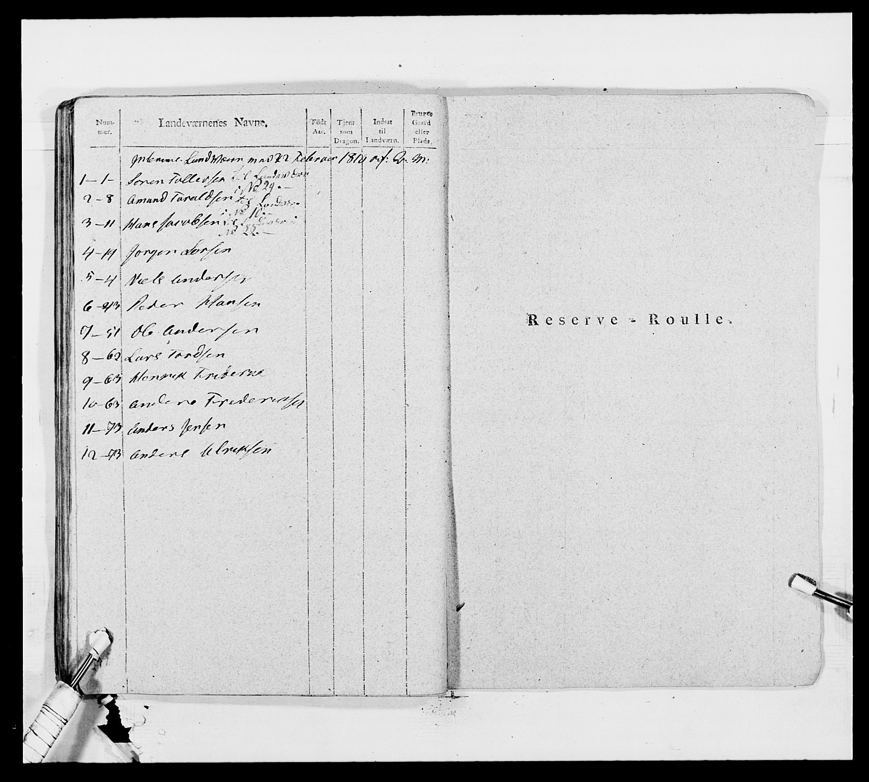 Generalitets- og kommissariatskollegiet, Det kongelige norske kommissariatskollegium, AV/RA-EA-5420/E/Eh/L0012: Smålenske dragonregiment, 1810, s. 174