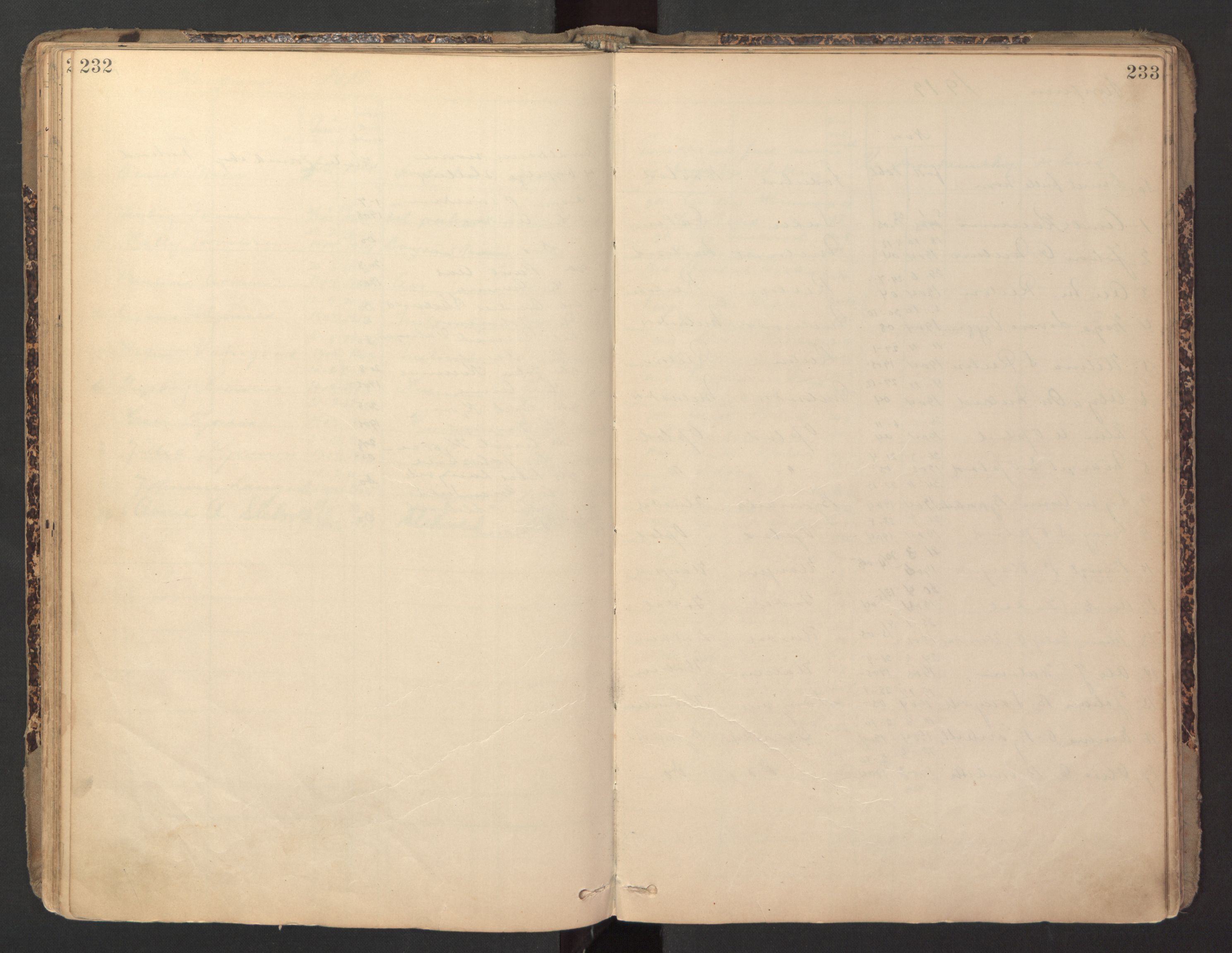 Ministerialprotokoller, klokkerbøker og fødselsregistre - Sør-Trøndelag, AV/SAT-A-1456/670/L0837: Klokkerbok nr. 670C01, 1905-1946, s. 232-233