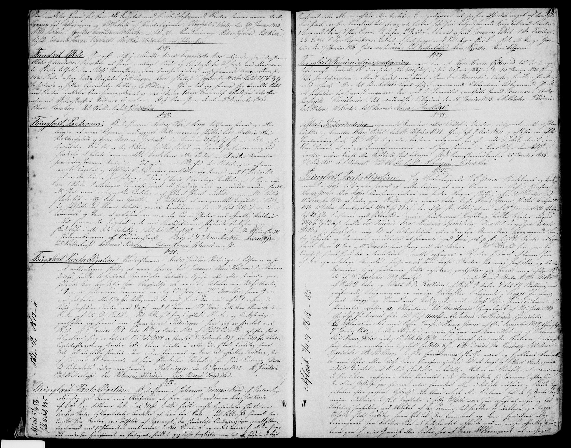 Moss sorenskriveri, SAO/A-10168: Pantebok nr. 11, 1852-1859, s. 18