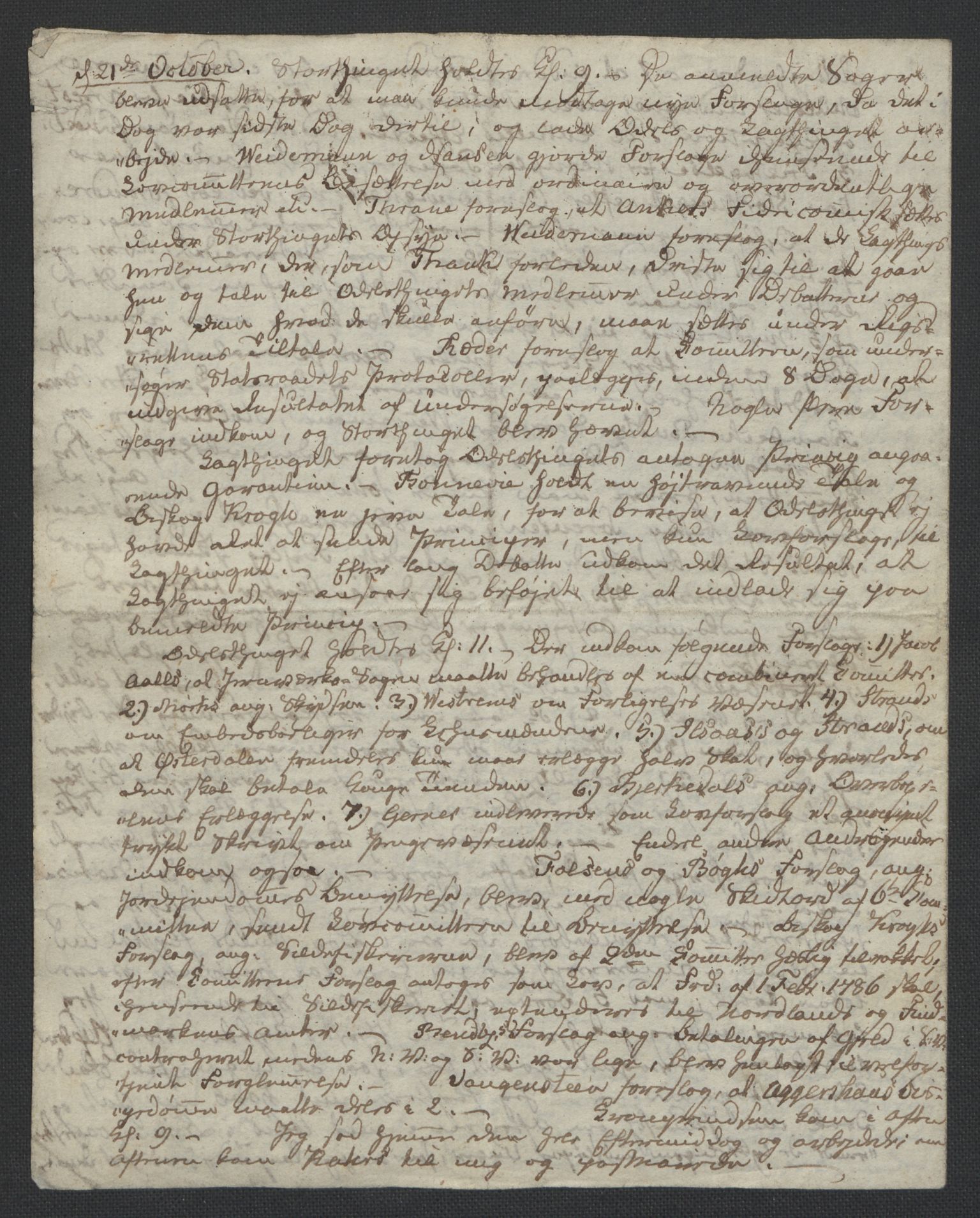 Christie, Wilhelm Frimann Koren, RA/PA-0014/F/L0005: Christies dokumenter fra Stortinget, 1815-1816, s. 103