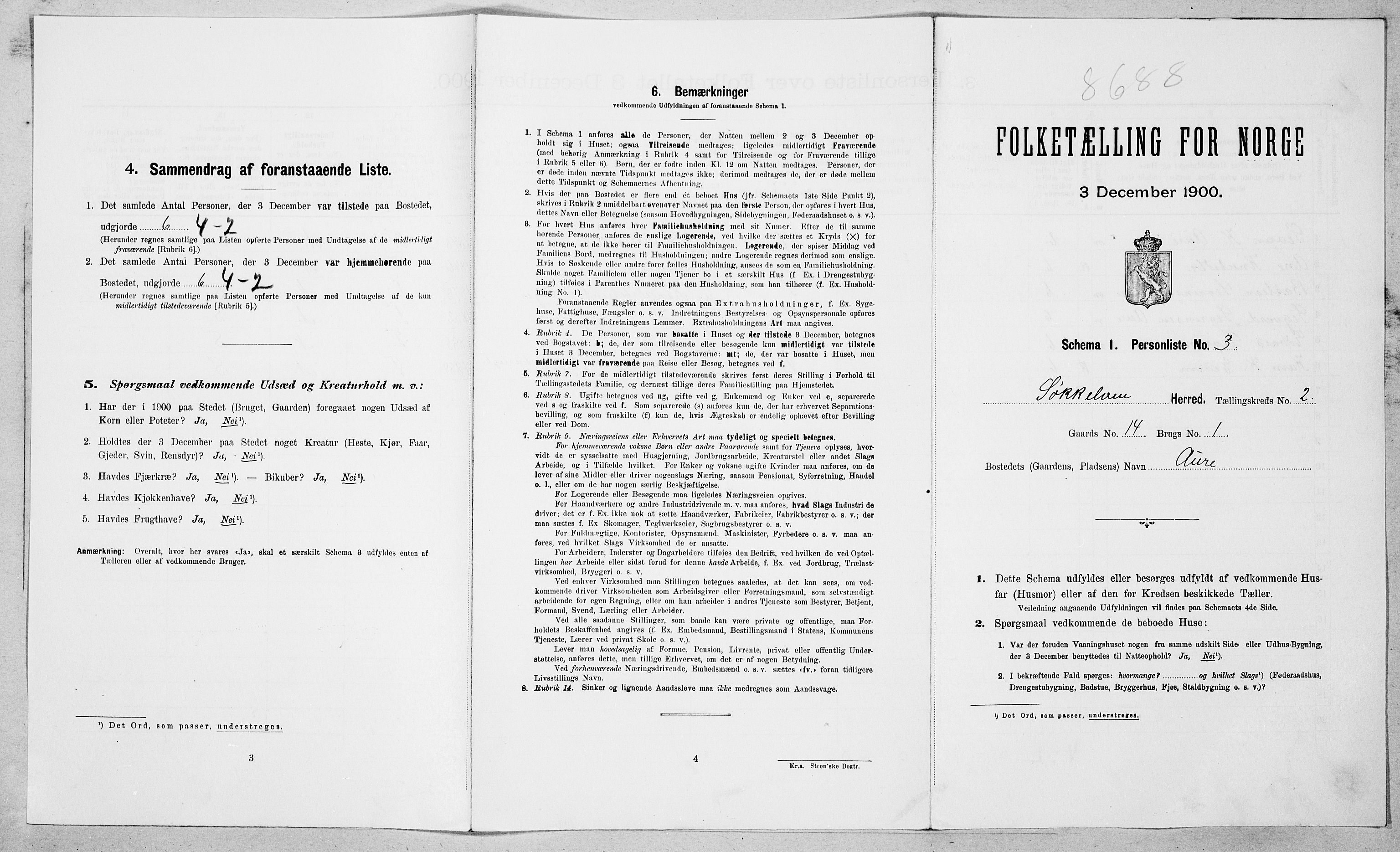 SAT, Folketelling 1900 for 1528 Sykkylven herred, 1900, s. 269