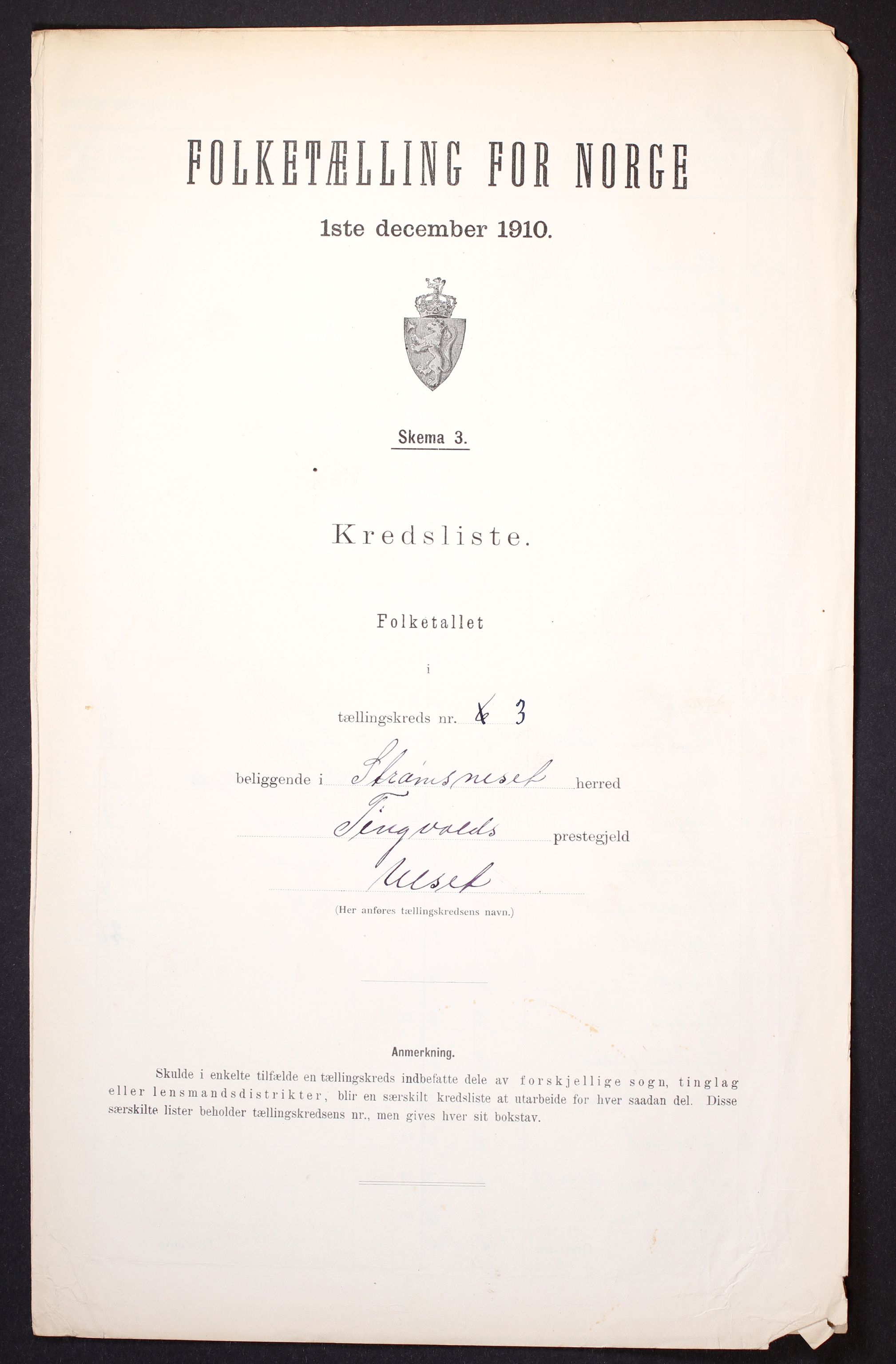 RA, Folketelling 1910 for 1559 Straumsnes herred, 1910, s. 10